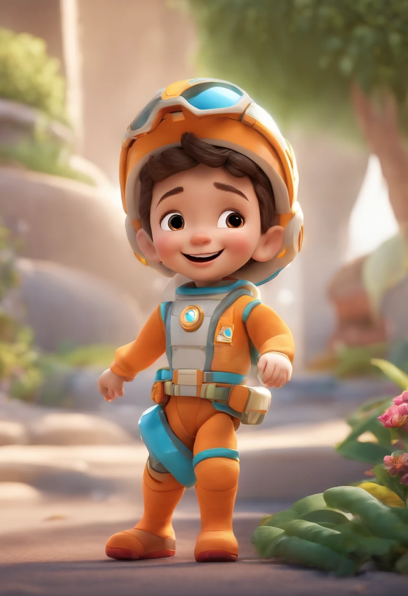 (a happy cute ???:1.1, short hair, white background:0.9), wearing a space costume, with a bright smile, vibrant eyes, and a playful expression, resembling a character from a Pixar movie. The costume is colorful and has intricate details, with a mix of textures and materials that give it a three-dimensional appearance. The ??? is standing confidently, with their arms slightly raised as if ready for an adventure. Their short hair is neat and well-groomed, adding to their adorable appearance. The background is a clean, white space that allows the focus to be on the ??? and their costume. The lighting is soft and evenly distributed, with no harsh shadows. The overall style is reminiscent of a 3D animated cartoon, with a touch of the signature asymmetrical detailing seen in Pixar movies. The colors are vibrant and vivid, with a playful mix of primary and secondary hues. The image quality is top-notch, with ultra-detailed features and sharp focus. The final result is a masterpiece with a resolution of 16k, capturing the joy and innocence of childhood in a whimsical and captivating way.