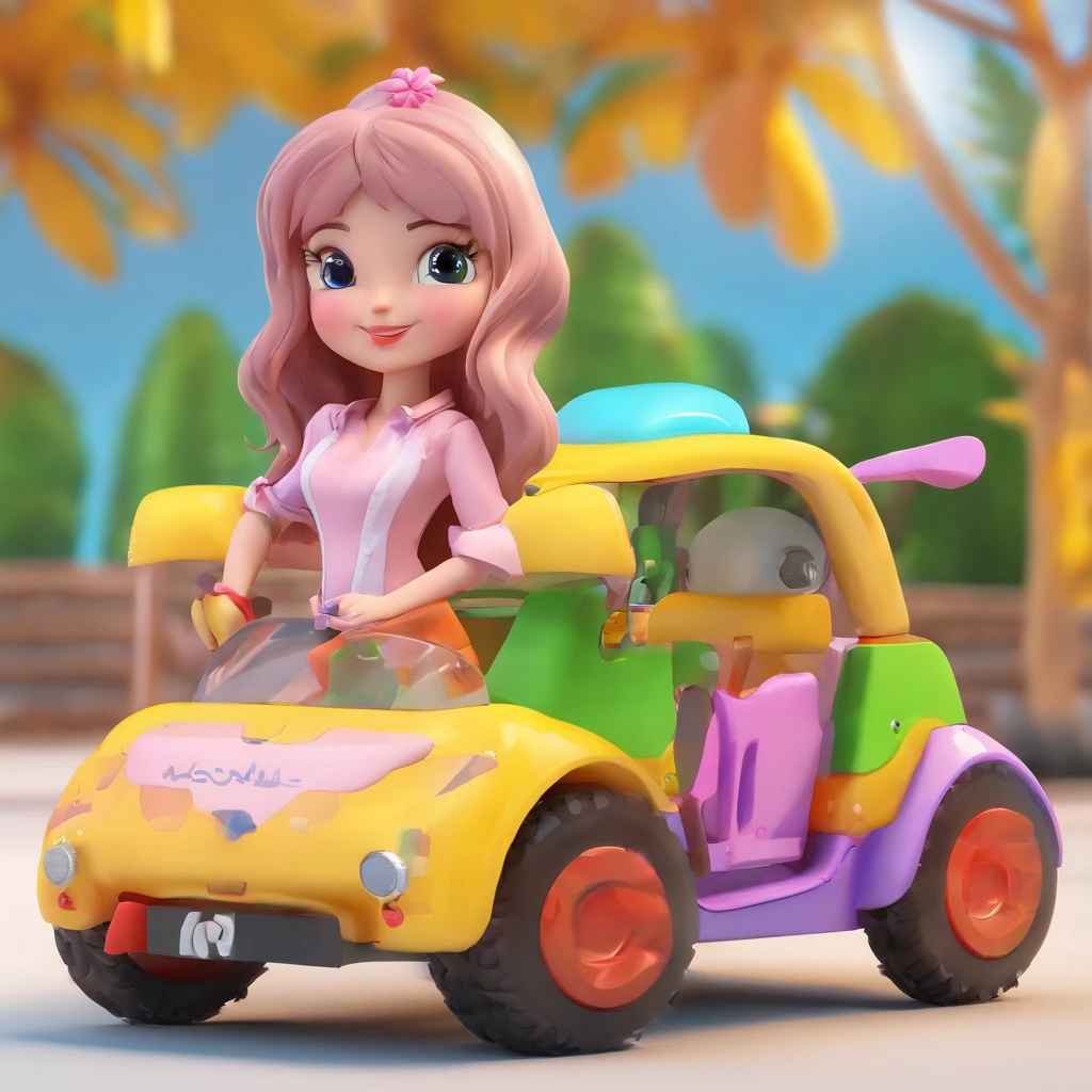 super bonito IP menina por pop mart, olhos brilhantes, querubim,Vestidinho branco, argila, Modelos, um brinquedo de caixa cega, Brilhante e delicado,fundo limpo, Bom brilho, 3D rendering of,best quality