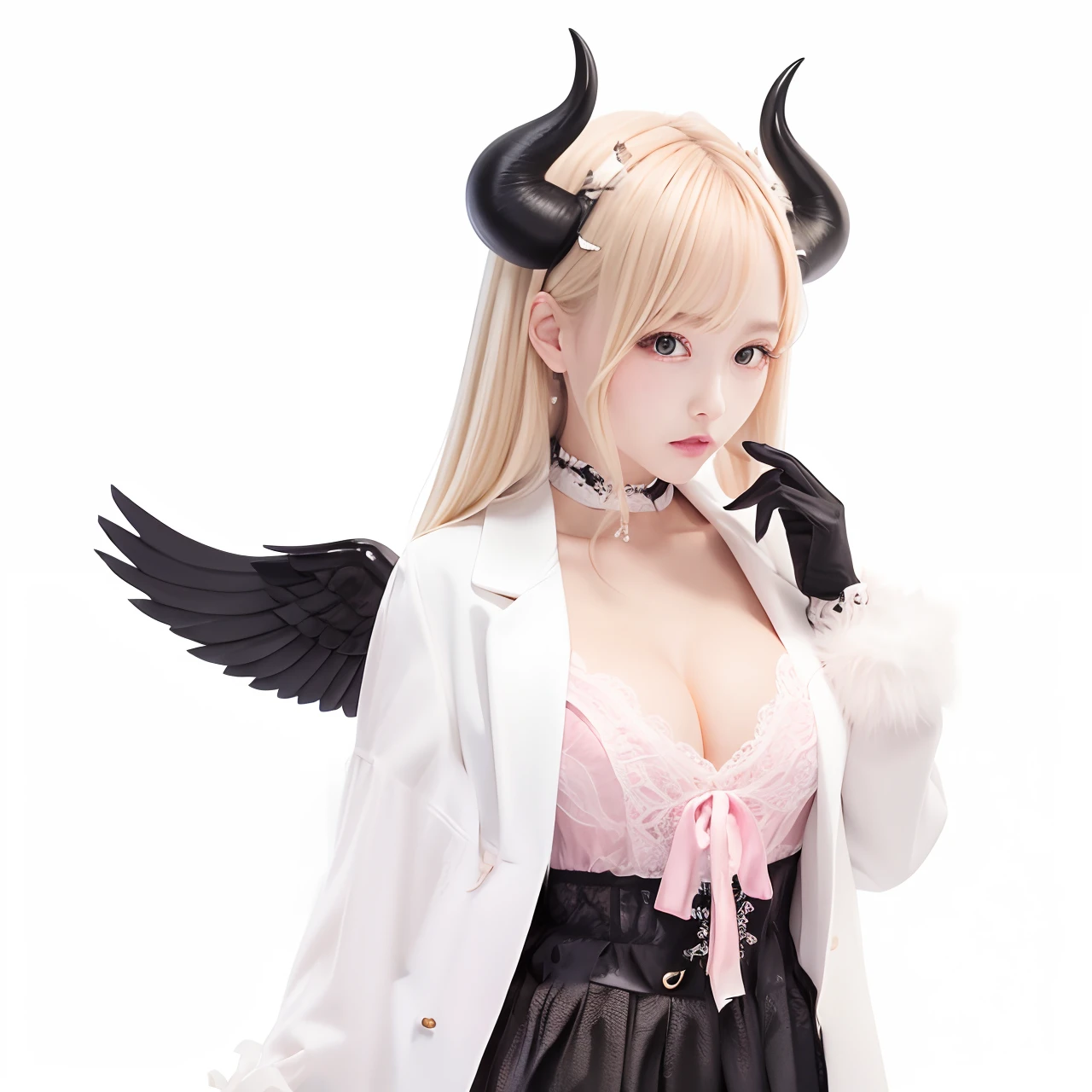 ((and the flandre scarlet violently rapes the remilia scarlet with his penis)), (bat wings), (vampire), ((standing)), (((wide shot))), ((jacket, taut shirt)), nsfw, (master piece, top quality, ultra detailed)