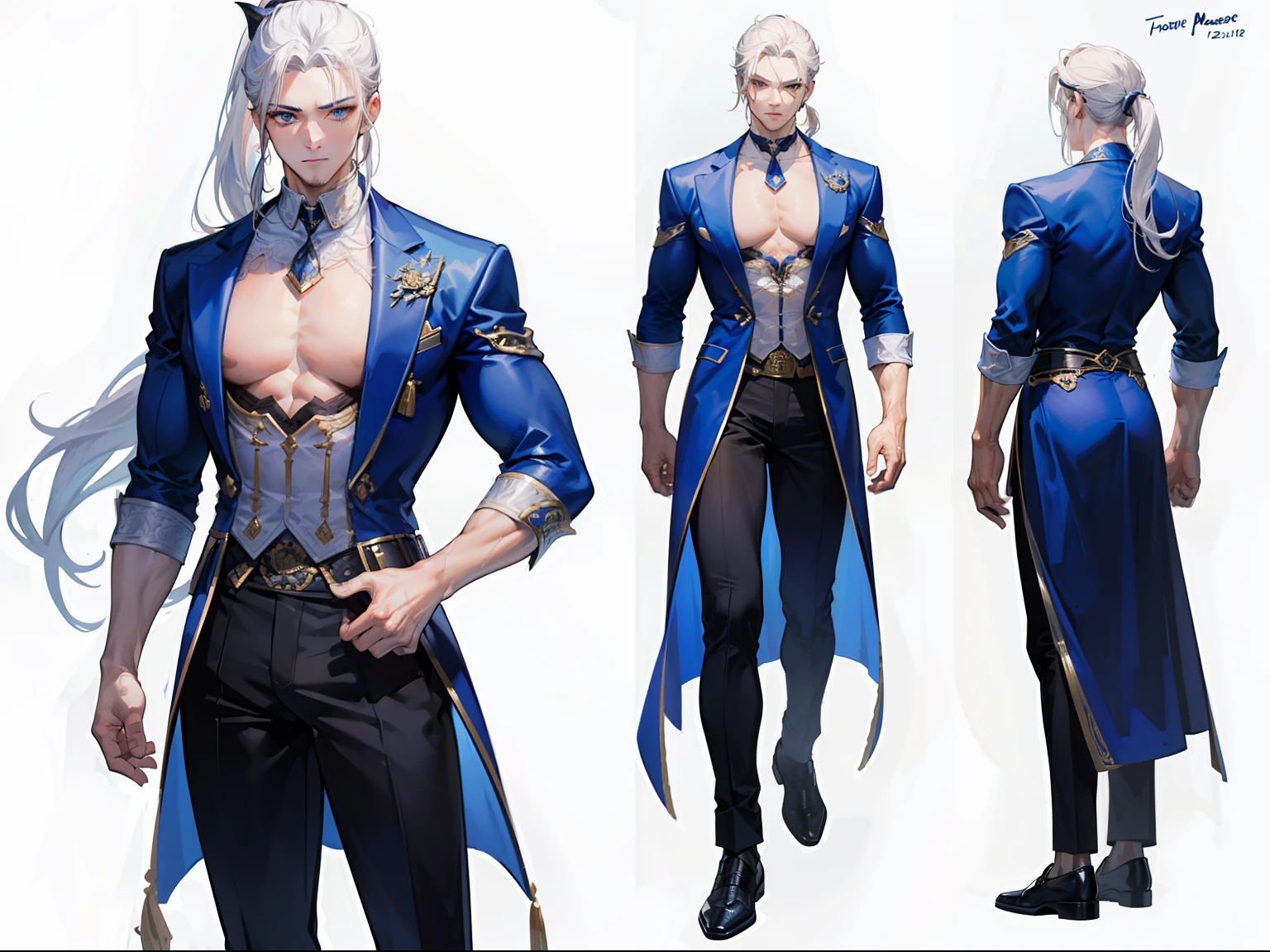 (masterpiece, top quality, best quality, realistic, beautiful and aesthetic:1.2) <lora:Neuvillette:1> Neuvillette 1boy, body shot, full body <lora:LCM_LoRA_Weights_SD15:1>
