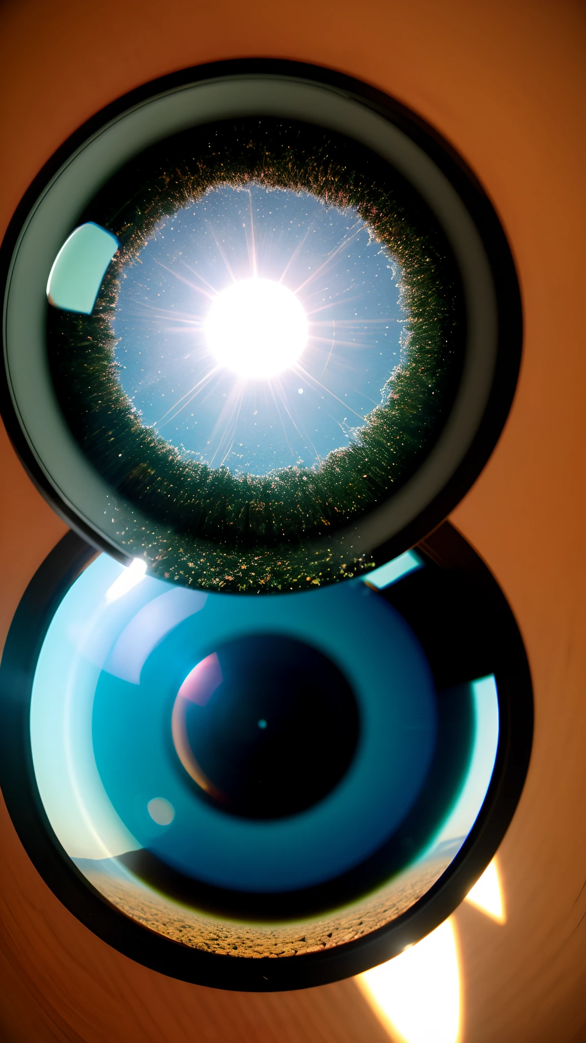 fisheye lens into a therapy session