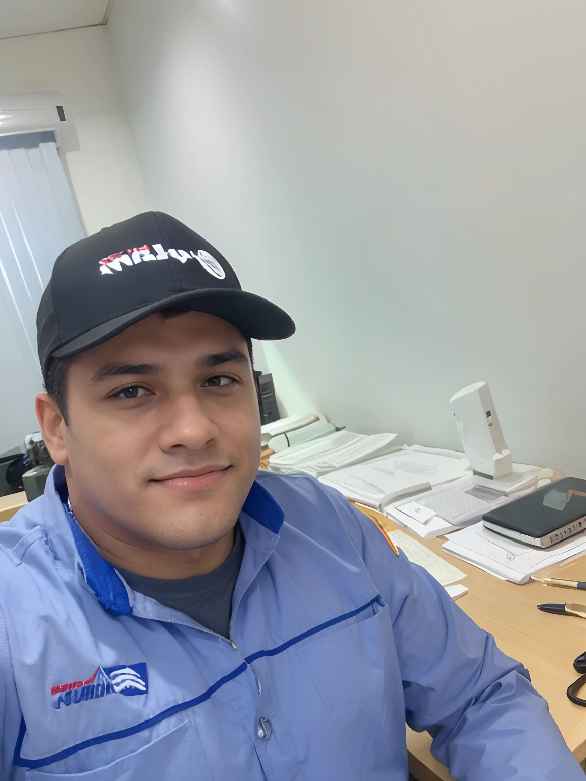 Lenilson no trabalho