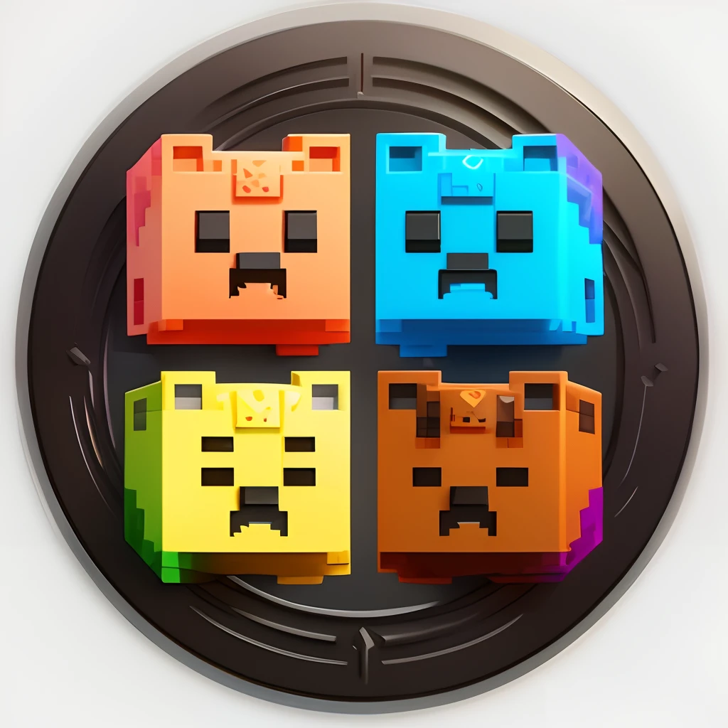 Logo for a Roblox game called AniX about a bunch of animes