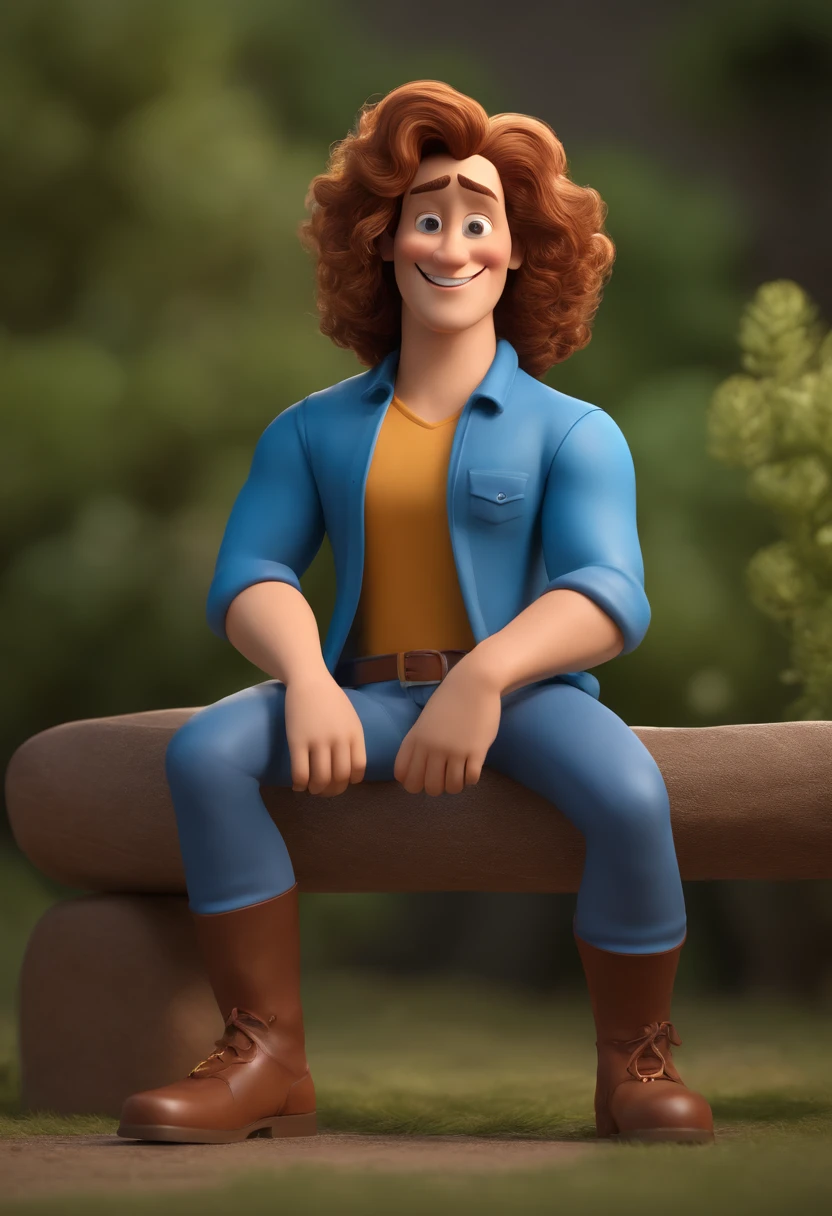 personagem dos desenhos animados de um homem com pouco cabelo e uma camisa azul, animation character, Caractere estilizado, animation style rendering, 3D estilizado, Arnold Maya render, 3 d render stylized, toon render keyshot, Personagem 3D, Personagem 3D, 3d rendering stylized, 3 d character render, personagem de desenho animado, Personagem de close up, Pose de personagem,  (Estilo Pixar) (master part:1.2) (Bokeh) (best quality) (pele detalhada) (textura detalhada) (8k) (argila) (Cinematic lighting) (foco nítido