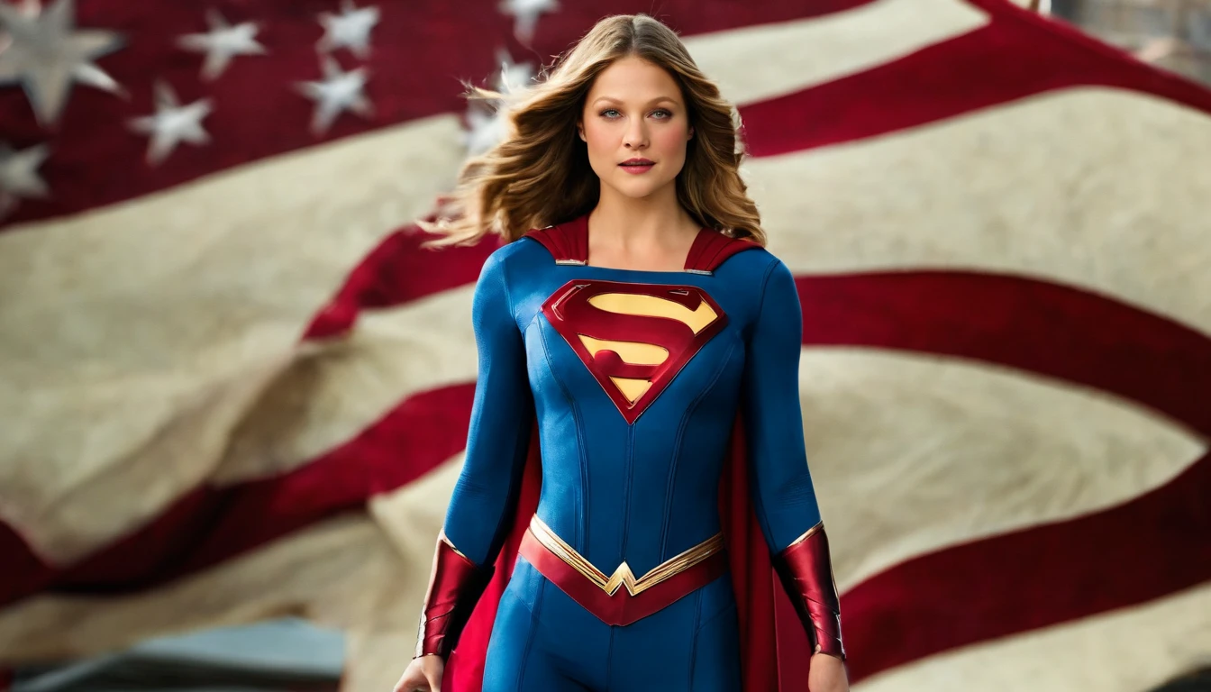 Melissa Benoist super Woman