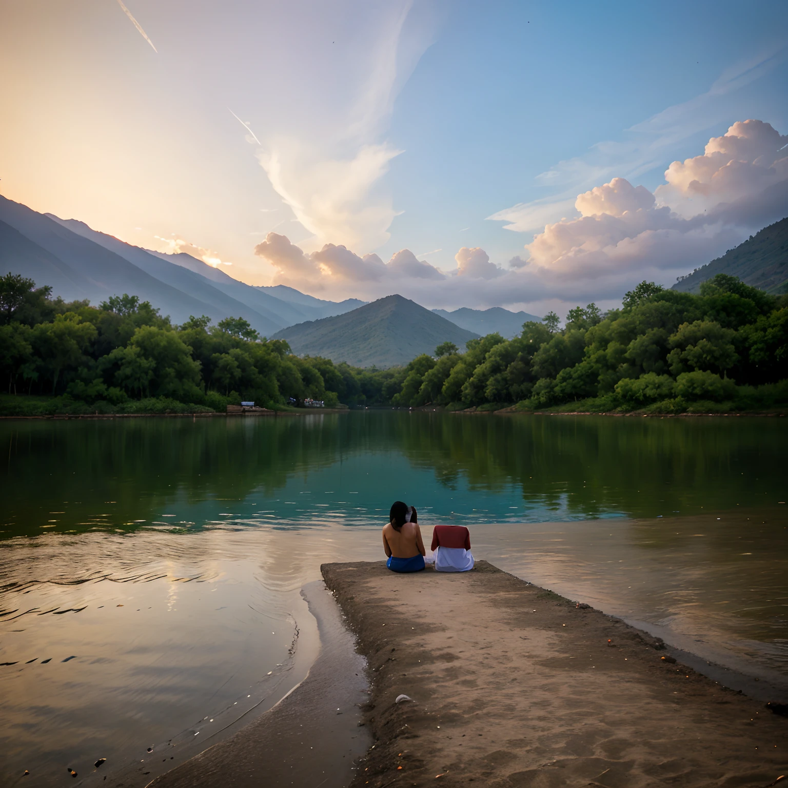 Bangoli couple romantic place with best background