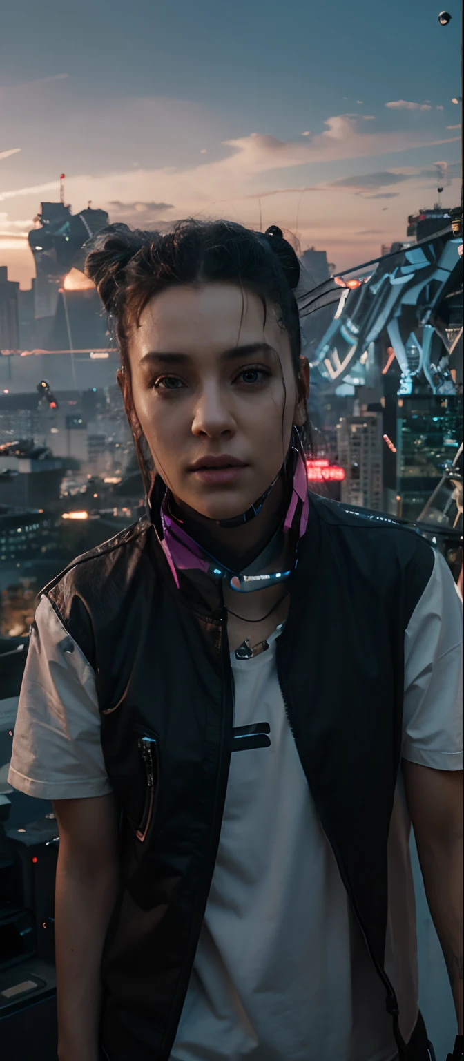 Change background, realistic face, cyberpunk ultra details realistic,8k