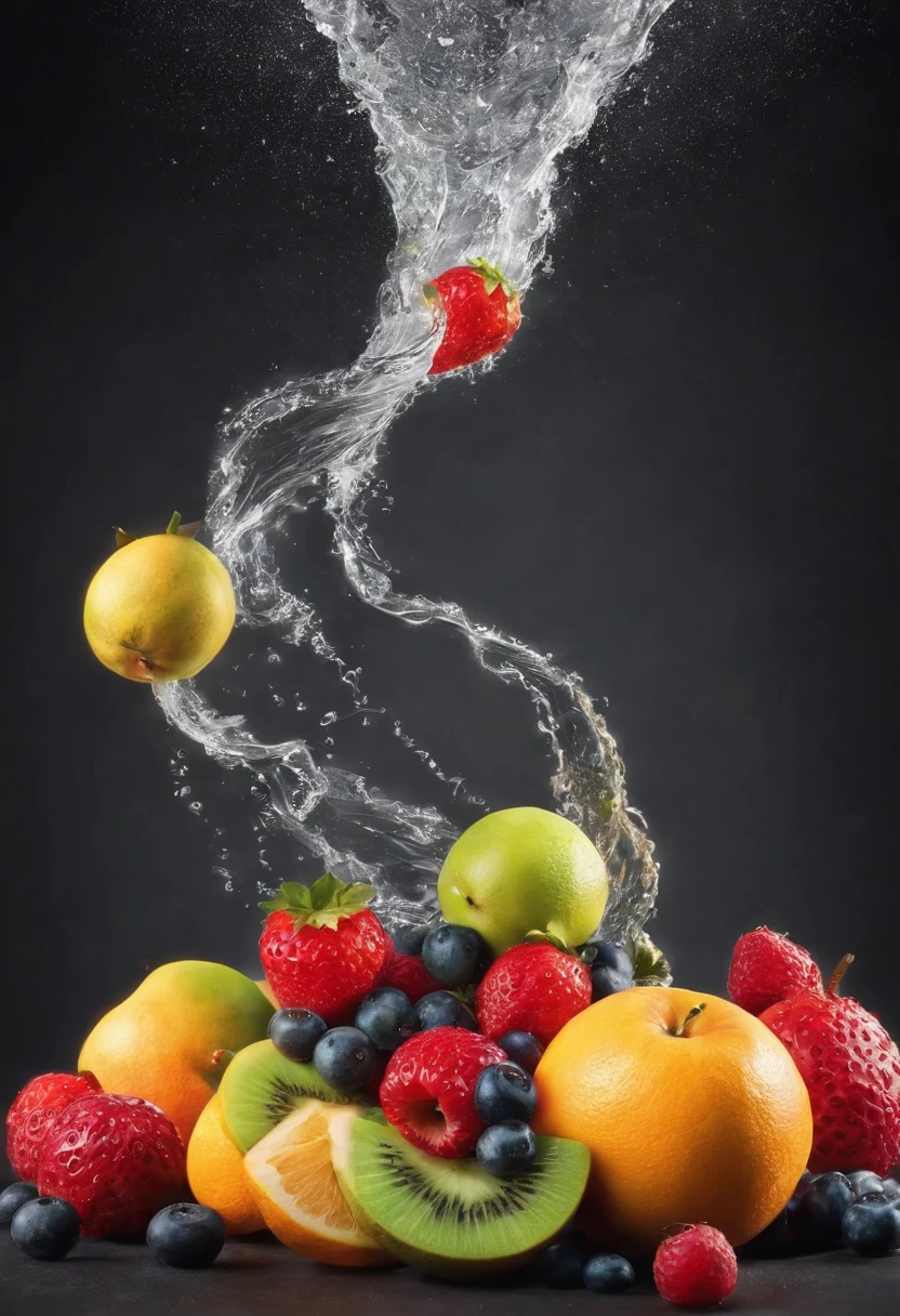 Fruit falls from the sky
