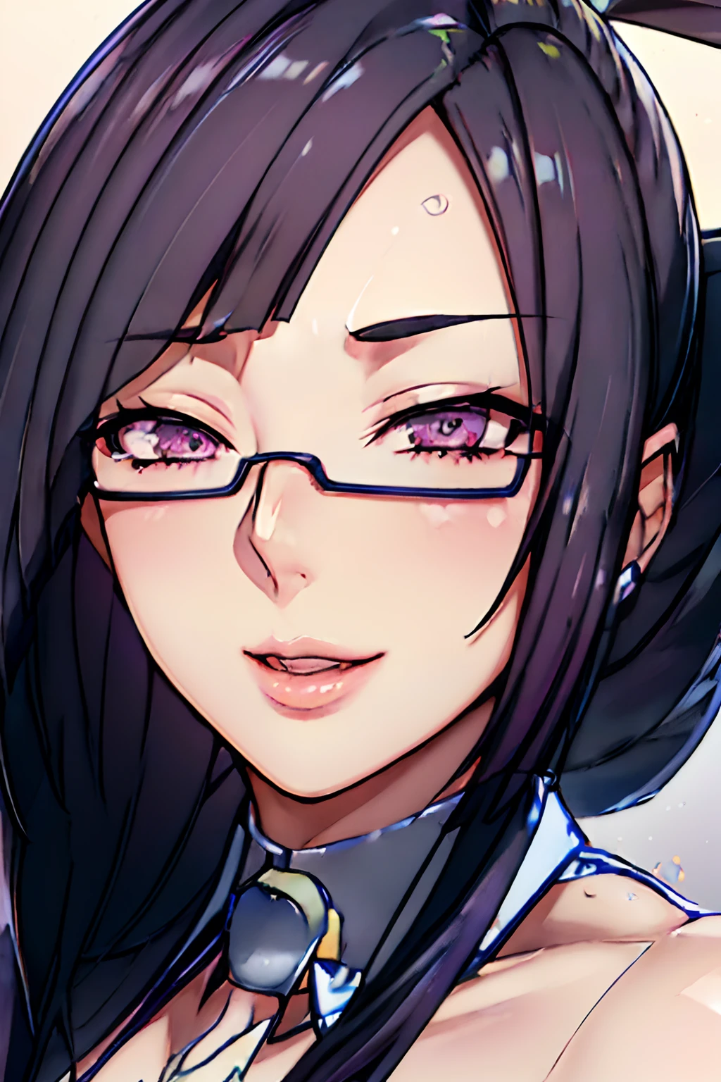 Beautiful, looking at viewer, (police uniform:1.5), city background, semi-rimless eyewear, black hair, very long hair, ponytail,Bangs,purple eyes, 1 girl, 20yo,Young female,Beautiful Finger,Beautiful long legs,Beautiful body,Beautiful Nose,Beautiful character design, perfect eyes, perfect face,expressive eyes,perfect balance, looking at viewer,(Focus on whole body), (innocent_big_eyes:1.0), official art,extremely detailed CG unity 8k wallpaper, perfect lighting,Colorful, Bright_Front_face_Lighting,shiny skin, (masterpiece:1.0),(best_quality:1.0), ultra high res,4K,ultra-detailed, photography, 8K, HDR, highres, absurdres:1.2, Kodak portra 400, film grain, bokeh:1.2, lens flare, (vibrant_color:1.2),professional photograph, (Beautiful,large_Breasts:1.4), (beautiful_face:1.5)