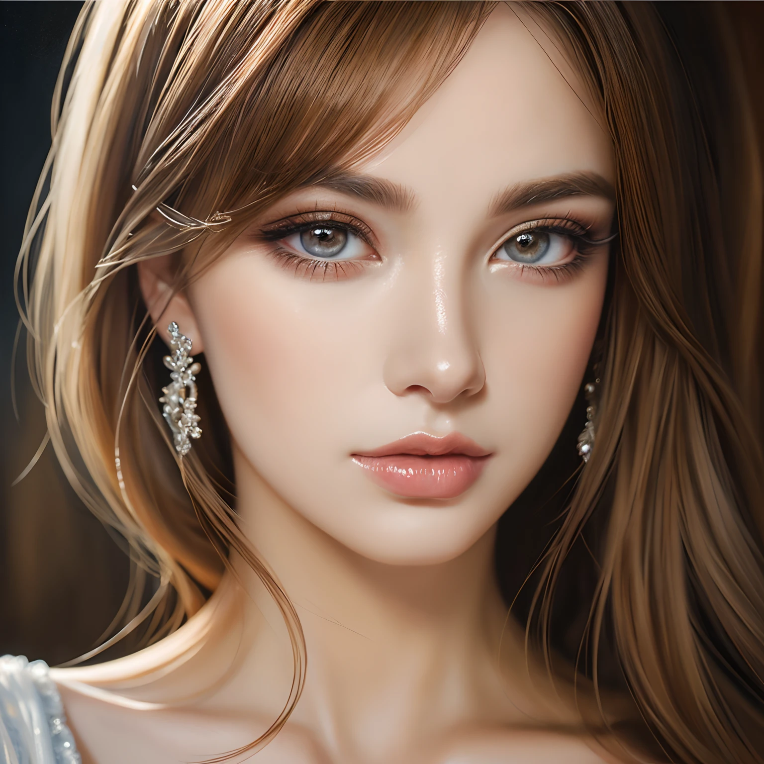 beautiful detailed eyes,beautiful detailed lips,extremely detailed eyes and face,longeyelashes,portrait,impressive portrait,highly-detailed portrait,realistic portrait:1.1,classic oil painting,ultra-fine painting,professional,soft lighting,gorgeous colors,warm color tones