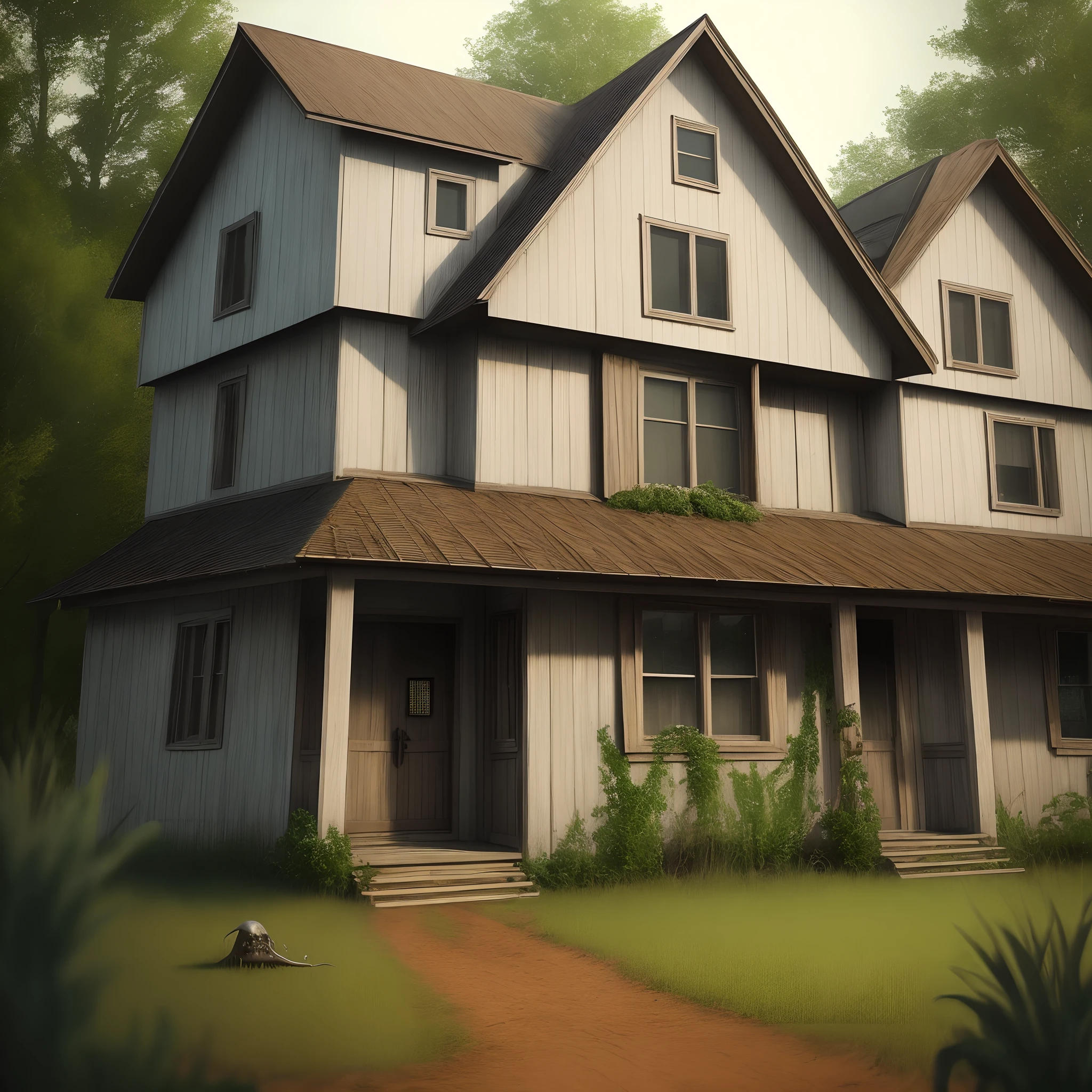 aliens in farm house horror