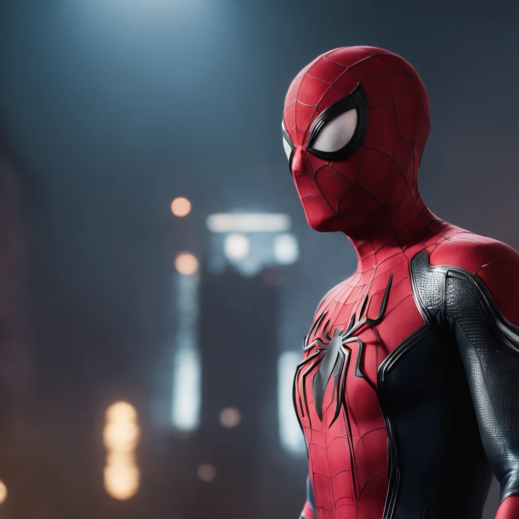 Spider man,Cyberpunk,8k, full body image with penis outline