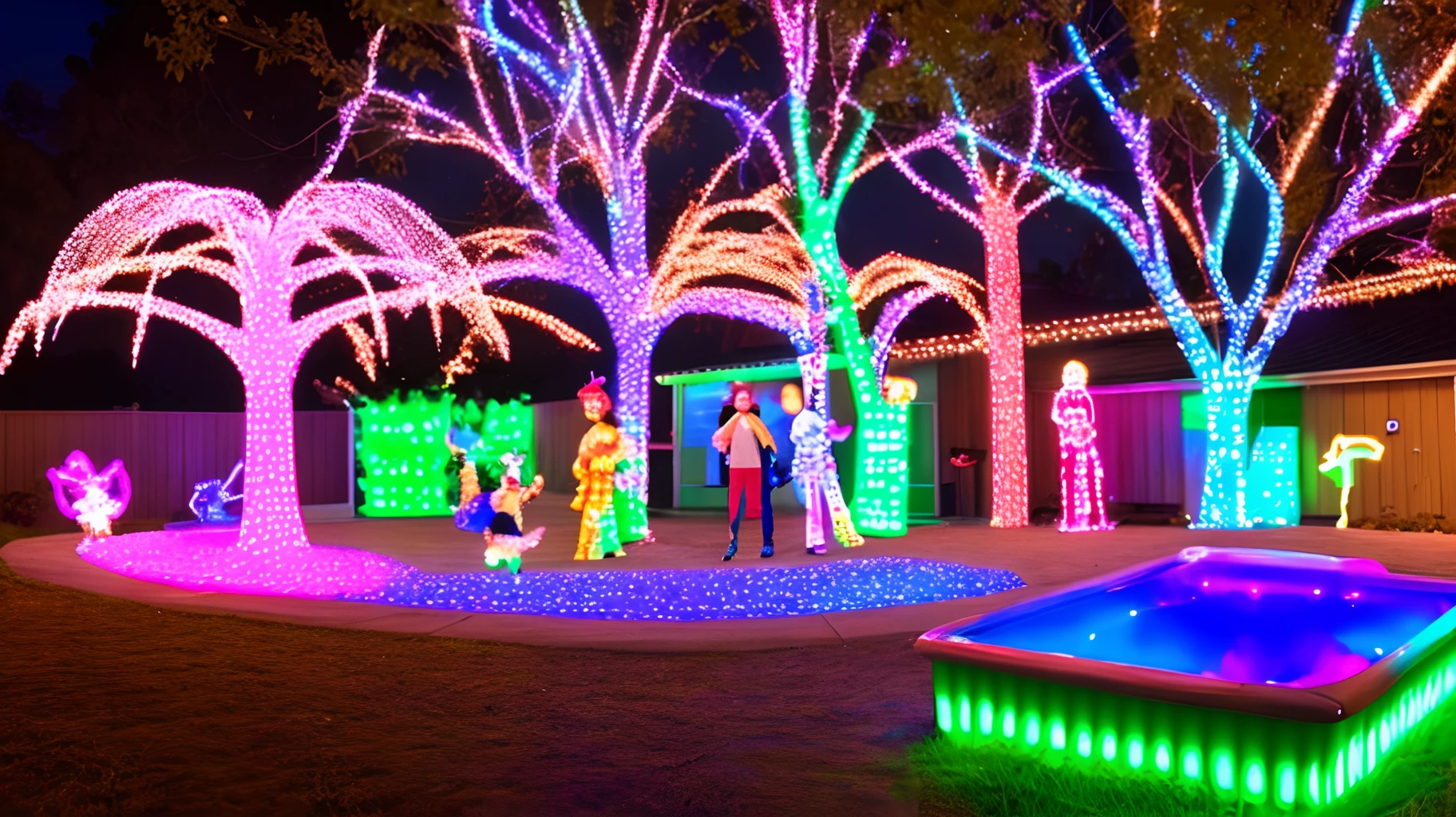 Terwilliger Family Light Show