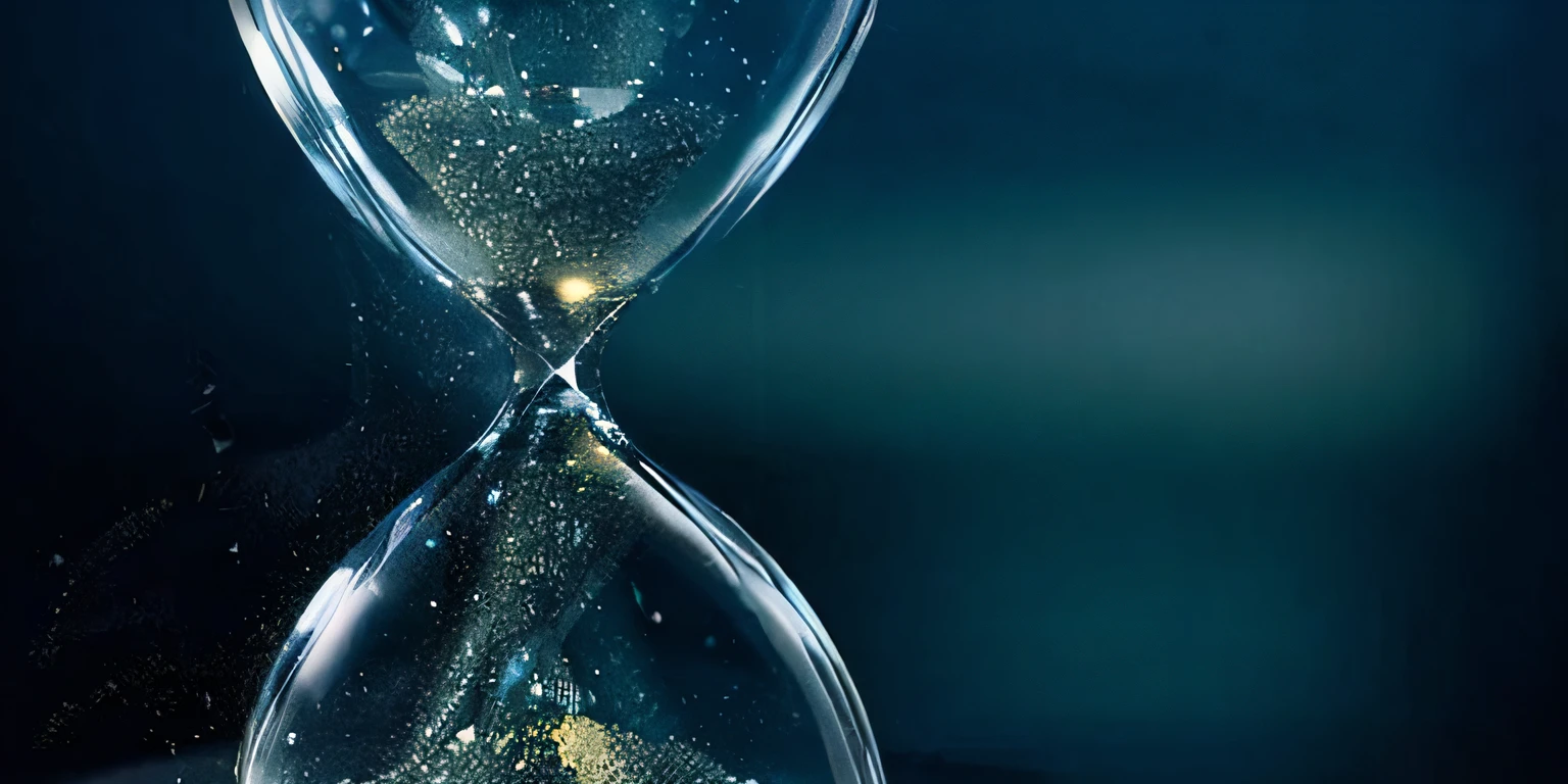 hourglass background, dark background