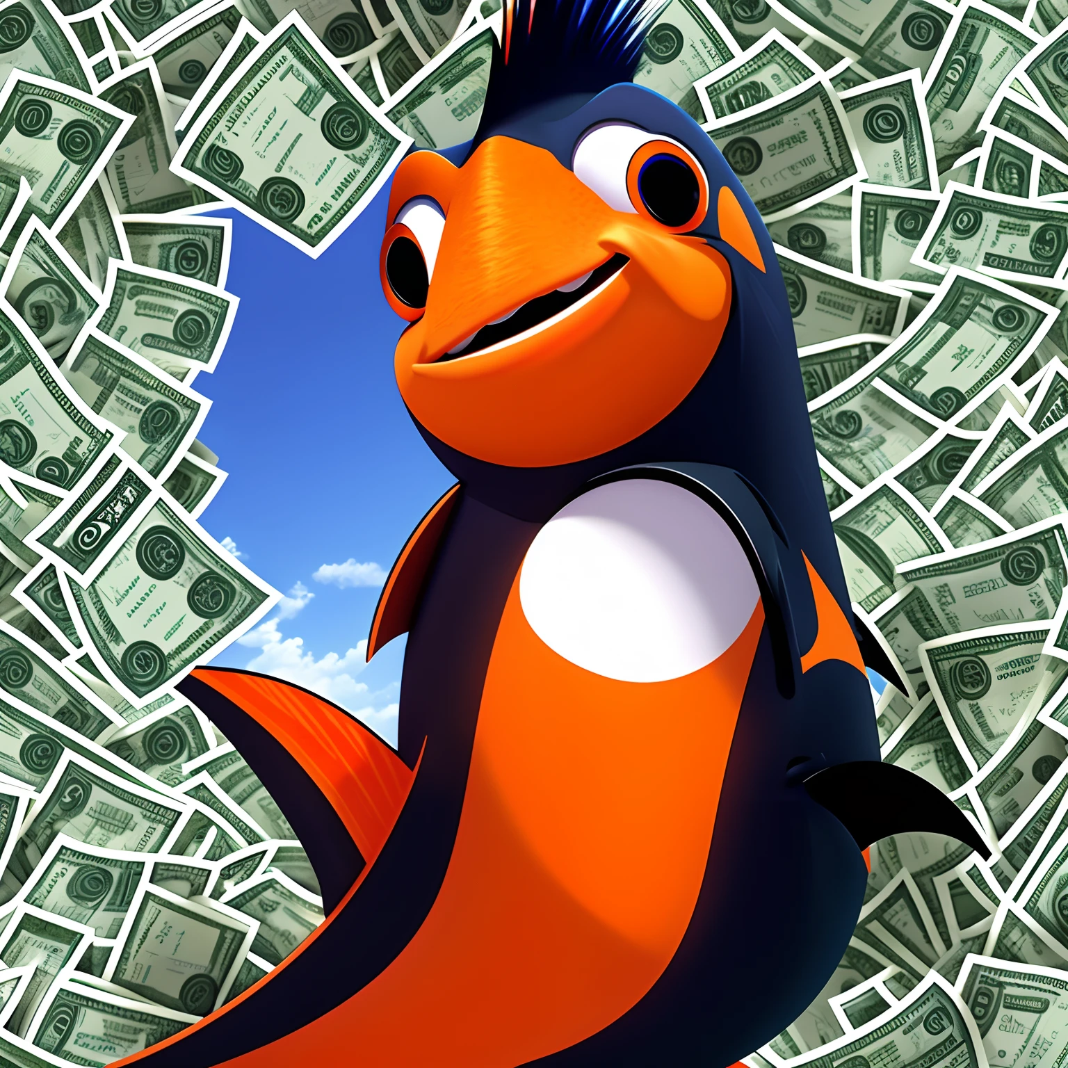 Nemo with money