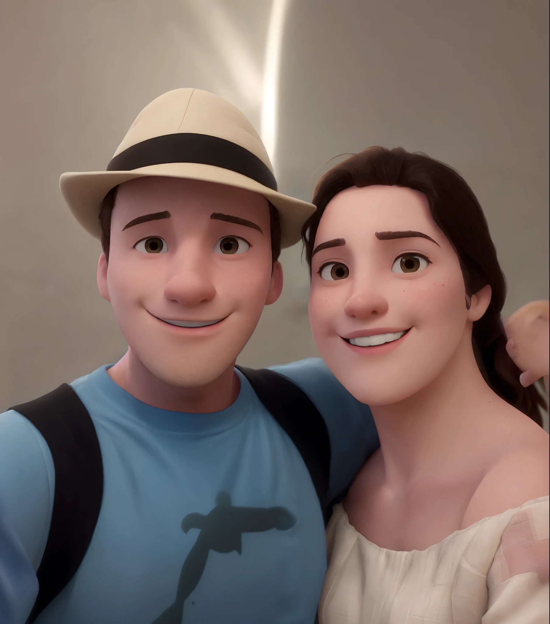there is a man and woman posing for a picture together, photo taken in 2 0 2 0, vacation photo, millaise and greg rutkowski, profile image, happy couple, photo taken in 2018, profile pic, portrait of two people, jordan grimmer and natasha tan, photograph taken in 2 0 2 0, profile picture 1024px