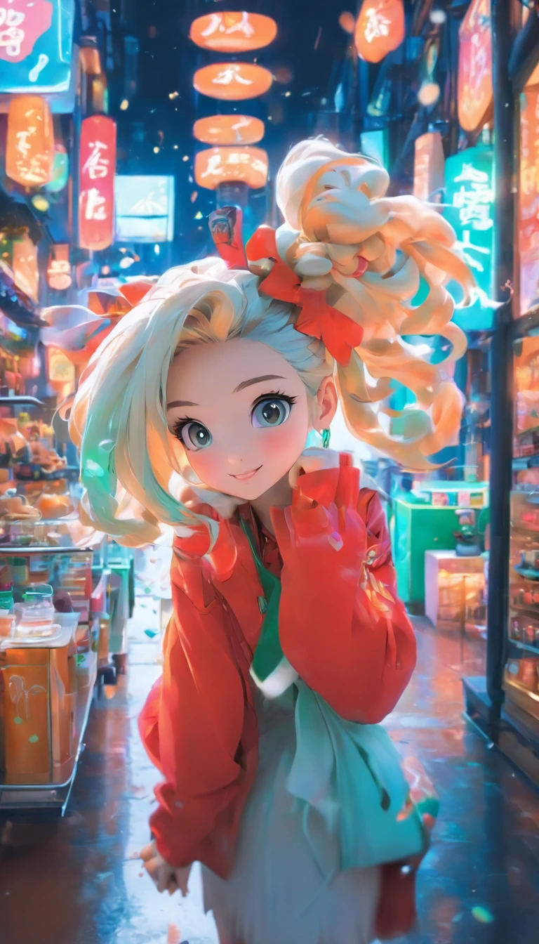 Cute girl on，Lovely coffee cart，Inspired by:：Wuling Hongguang mini car，There are various coffee machines on board，Fancy green，high detal，32K Ultra HD，industrial design，Product design，white backgrounid，white environment，Studio light，Ultra photo realsisim，High detail detail，sideface，the sideview。
