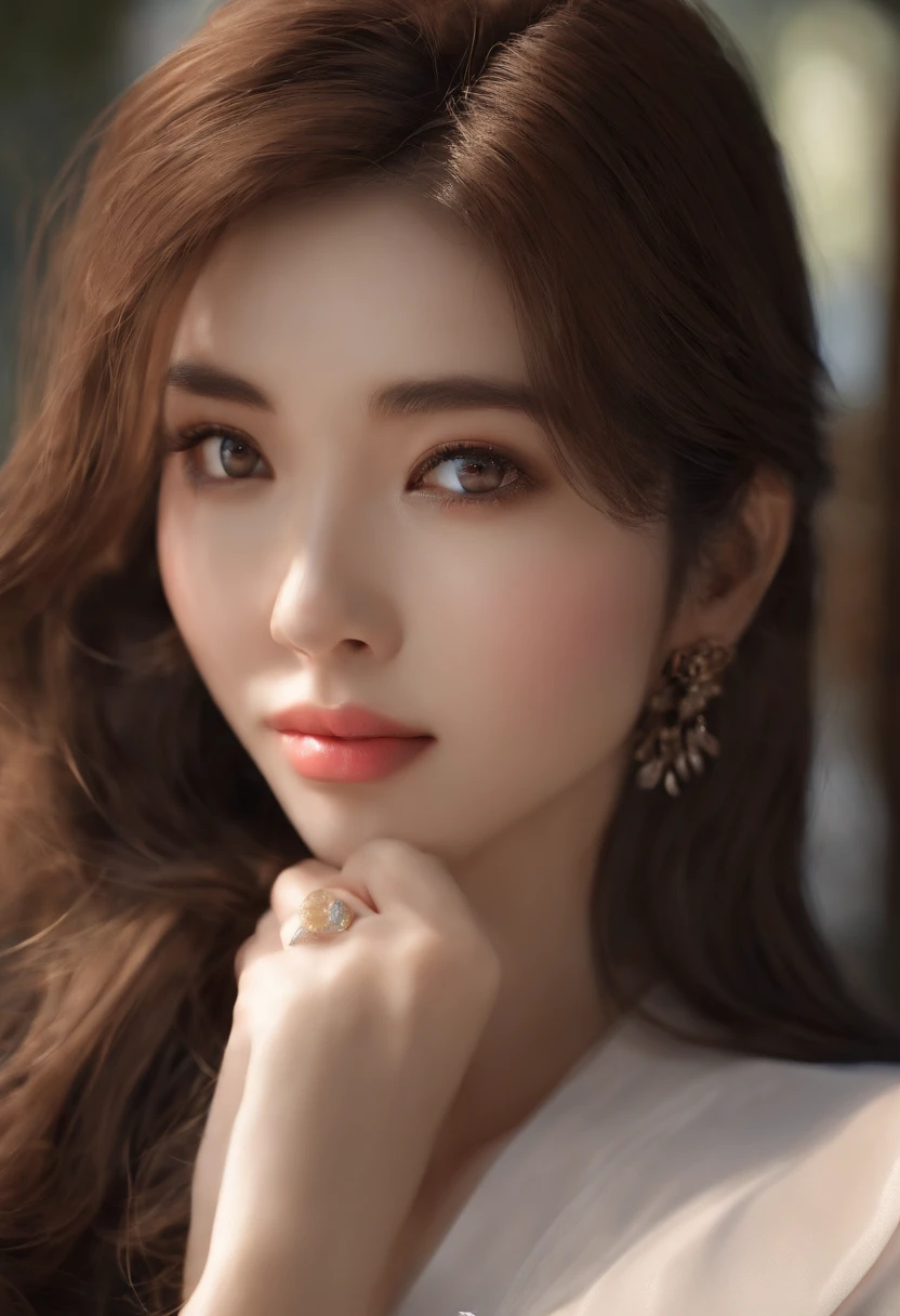 Body portrait, 8K, thin and beautiful eyes, Dindal effect, masterpiece, top quality, high quality, high resolution, very detailed photo, real photo quality, (natural skin texture, fine skin, hyper realism, super Sharpness), High Detail Skin, (Very Fine, Fine Skin Texture, Intricate Details, Delicate Face, Beautiful Face, (Realistic Face), Sexy Lips, Realistic Eyes, Beautifully Detailed Eyes, Realistic Skin , beautiful skin, surreal, highly detailed, golden ratio, smiling eyes, daytime sunlight, skin glowing in the sun, shiny skin with oil, body portrait, G cup, big breasts, huge breasts, big Breasts, glamorous, erotic body, wearing pareo