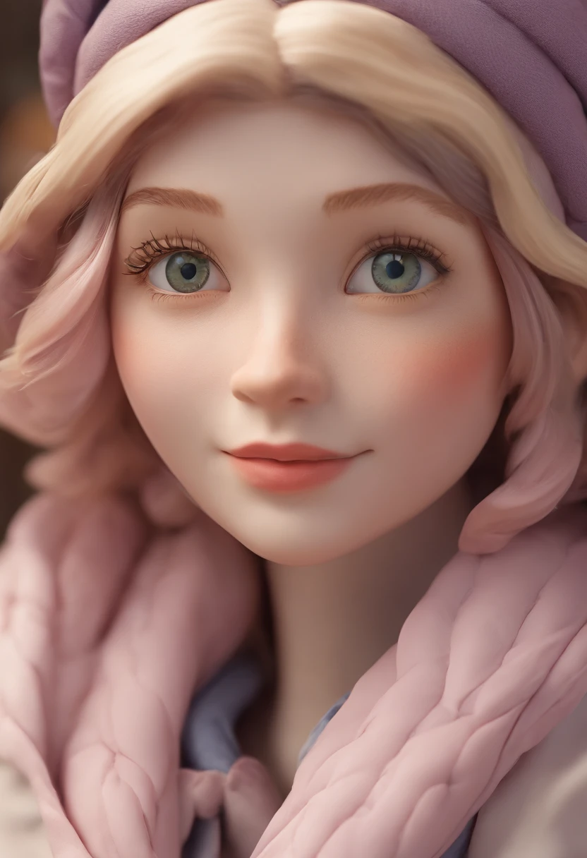 (best quality, 4k, 8k, high resolution, masterpiece: 1.2), beautiful detailed eyes, piercing gaze, eyes with heterochromia, brown hair, piercing gaze, ultra-detailed, realistic, light brown hair color, intense expression, intense heterochromia, Fascinating beauty, vivid colors, professional lighting. A 27-year-old woman sitting on a train, smiling. (best quality, high resolution, realistic), detailed eyes and lips, cozy atmosphere, warm lighting, ride ride, European train