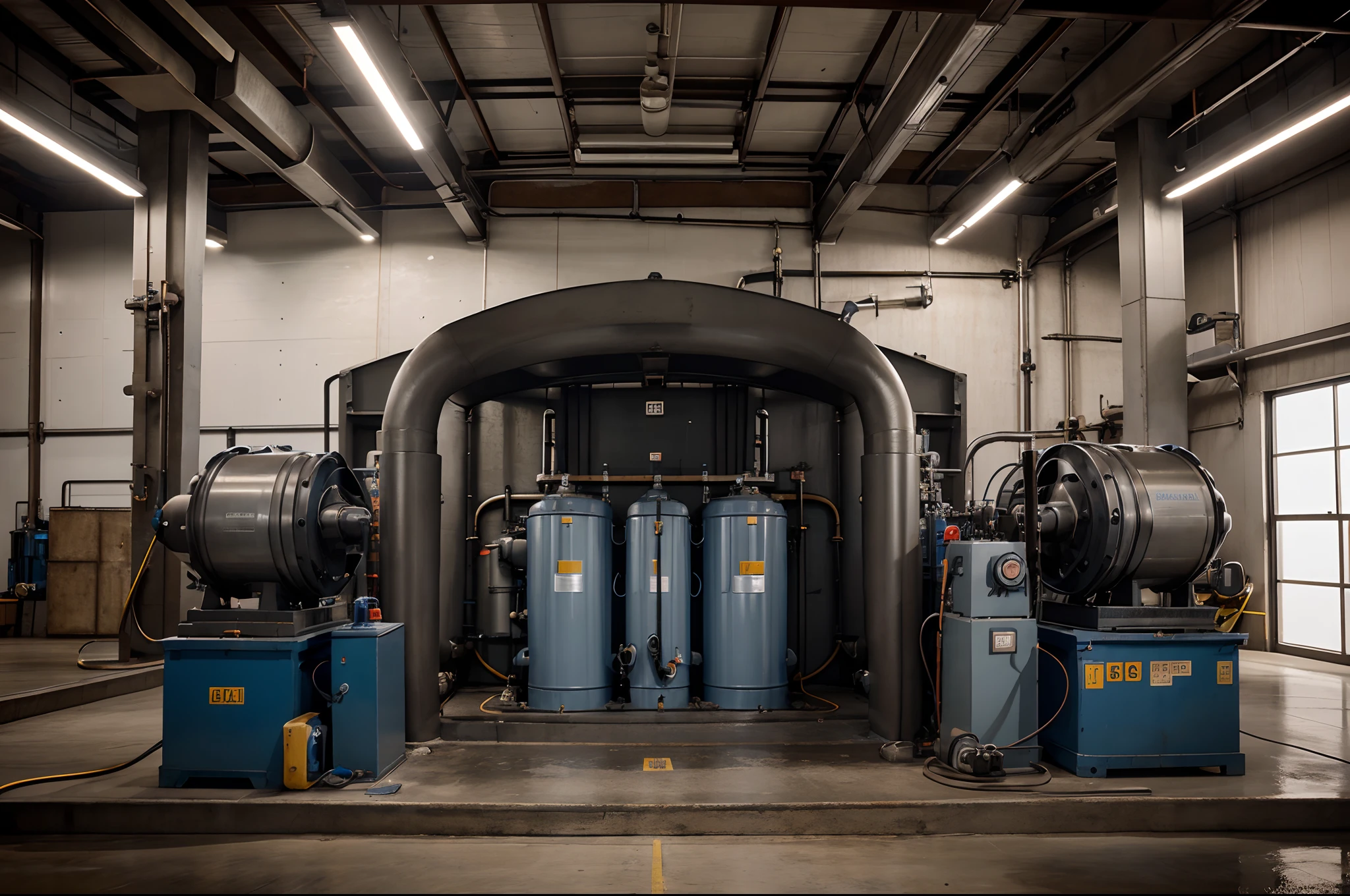 top suppliers of Pumps & Pumping Equipment, 4k, ultra sharp, detailed, company photo, landing page photo, industrial, modern tech, sci-fi, studio light, realistic