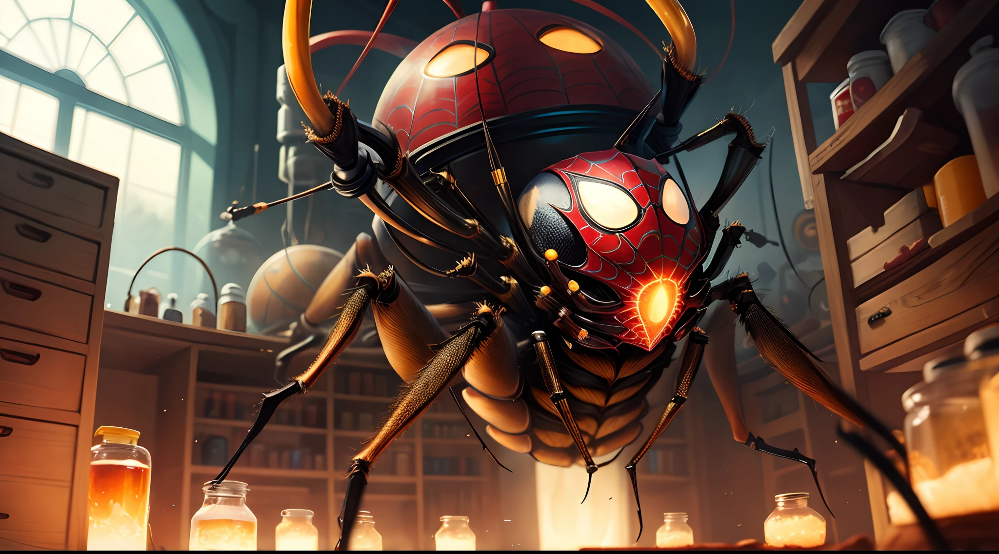 The Spider Head Lab Thing