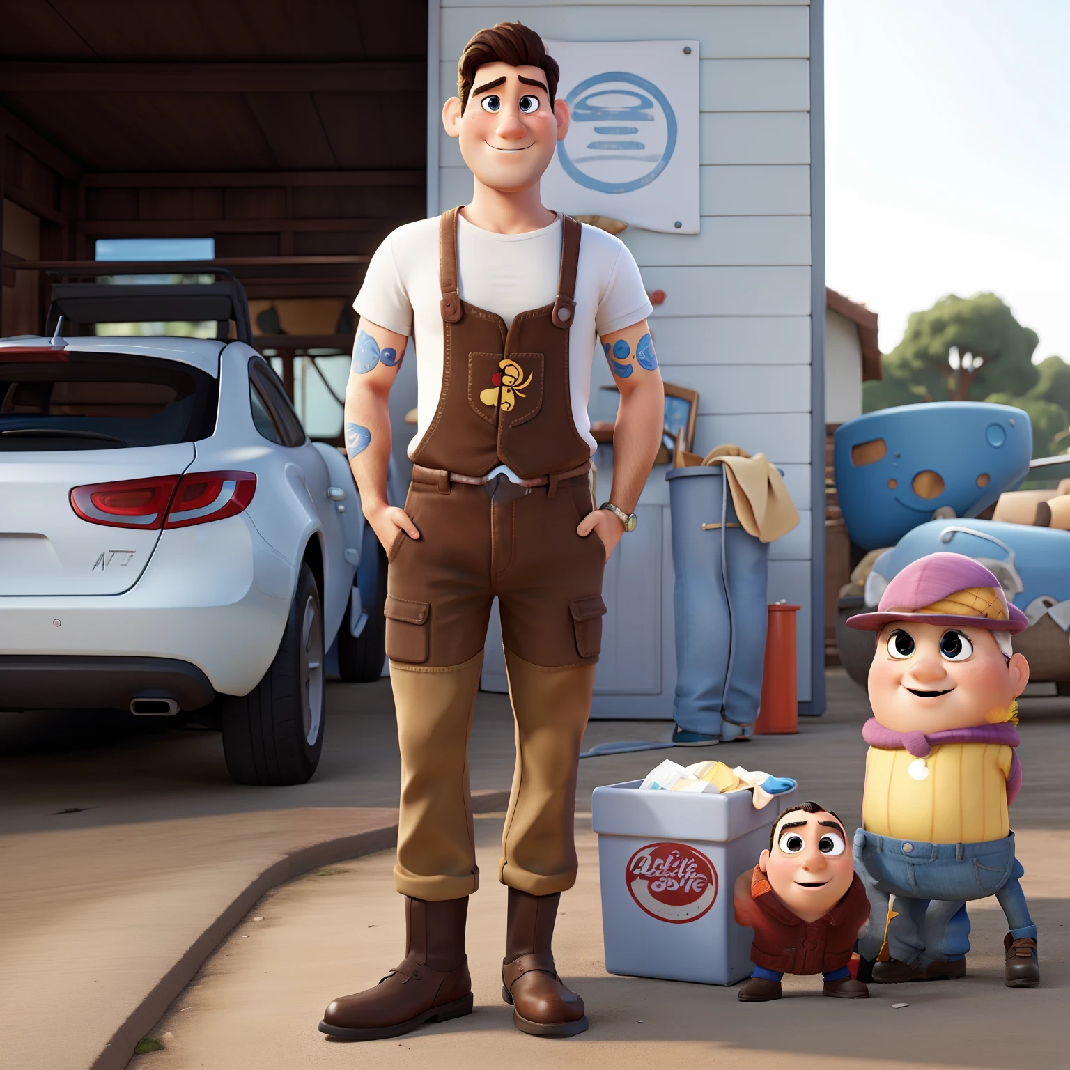 Arte estilo pixar