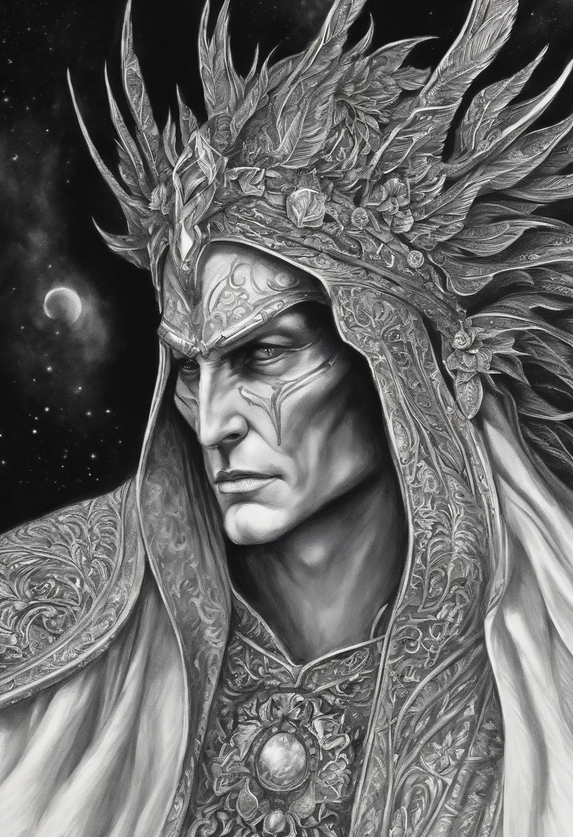 Drawing of the dark lord the true dark lord the one who saves us from the darkness soo much darkness