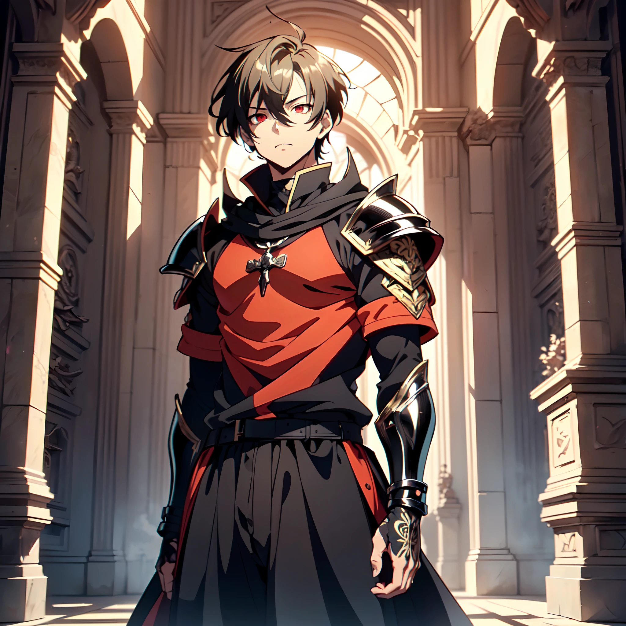 128K Ultra High Definition,
128K Ultra High Quality,
128K Ultra High Resolution,
Best Definition,
Best Quality,
Best Resolution,
Perfectly Detailed,
Perfectly Designed,
Extremely Detailed,
Extremely Designed,
Hyper Detailed,
Hyper Definition,
Hyper Quality,
Hyper Resolution,
Masterpiece,
(((Anime))),
Body Shot,
(((Boy))),
Handsome,
Muscular Body,
(((Black Short Hair))),
(((Red Eyes))),
(((Hyper Detailed & Perfectly Designed With Ultra High Quality Black Warlord Armor))),
(((Inside Of Medieval Royal Palace Background Scenery))),