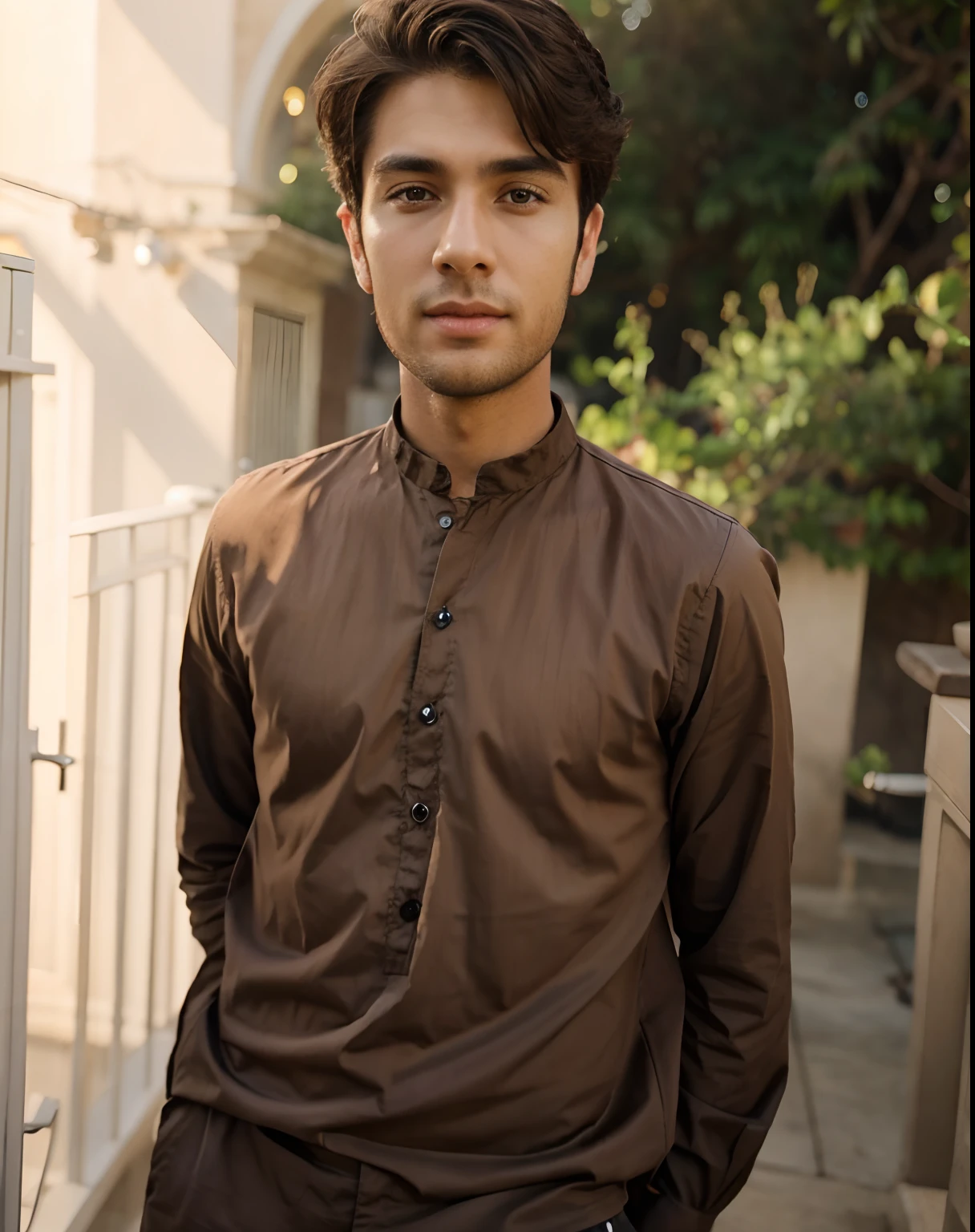 handsome boy, real image