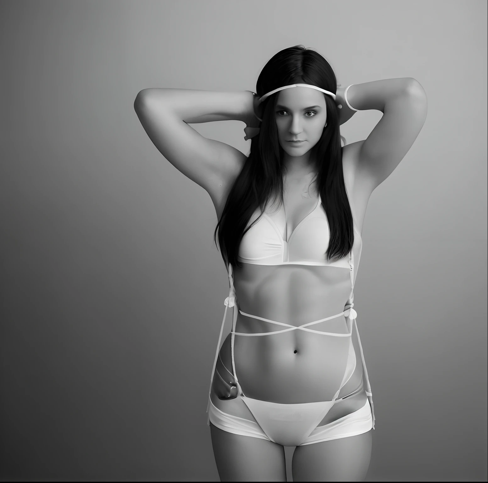 Tied Up Woman