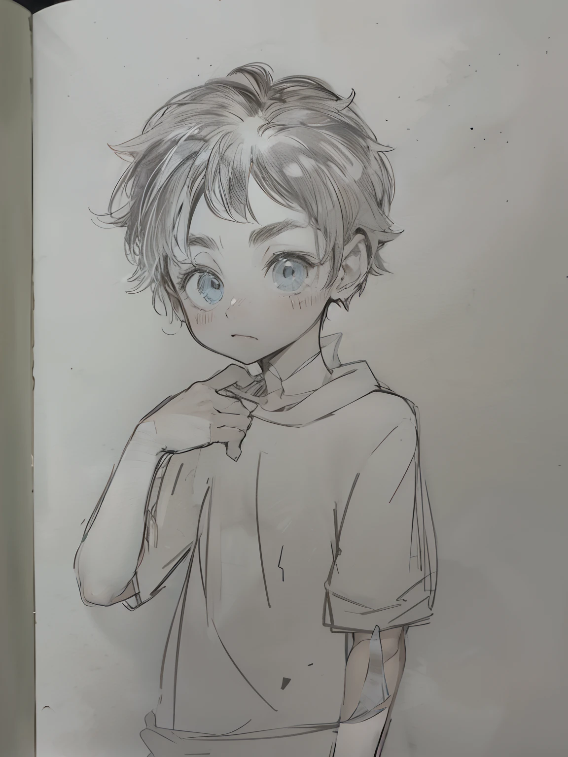 Sketch, white background