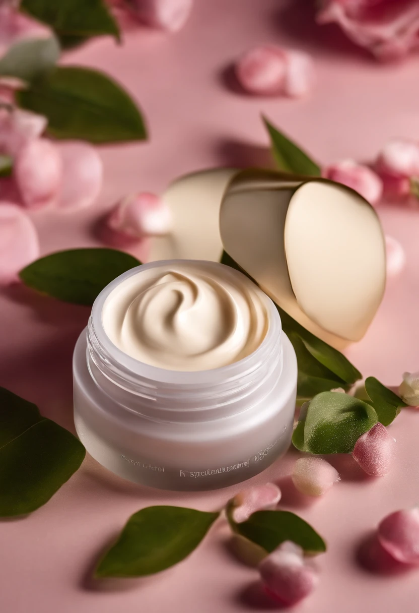 face cream,Creams on the table,fotografia do produto ,high detal,high qulity,k hd