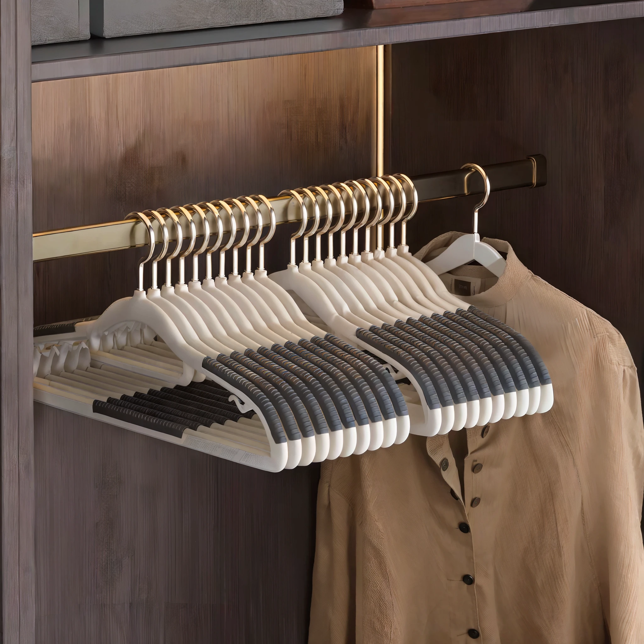 ((Natural pleated garments)),（Details of the clothes）