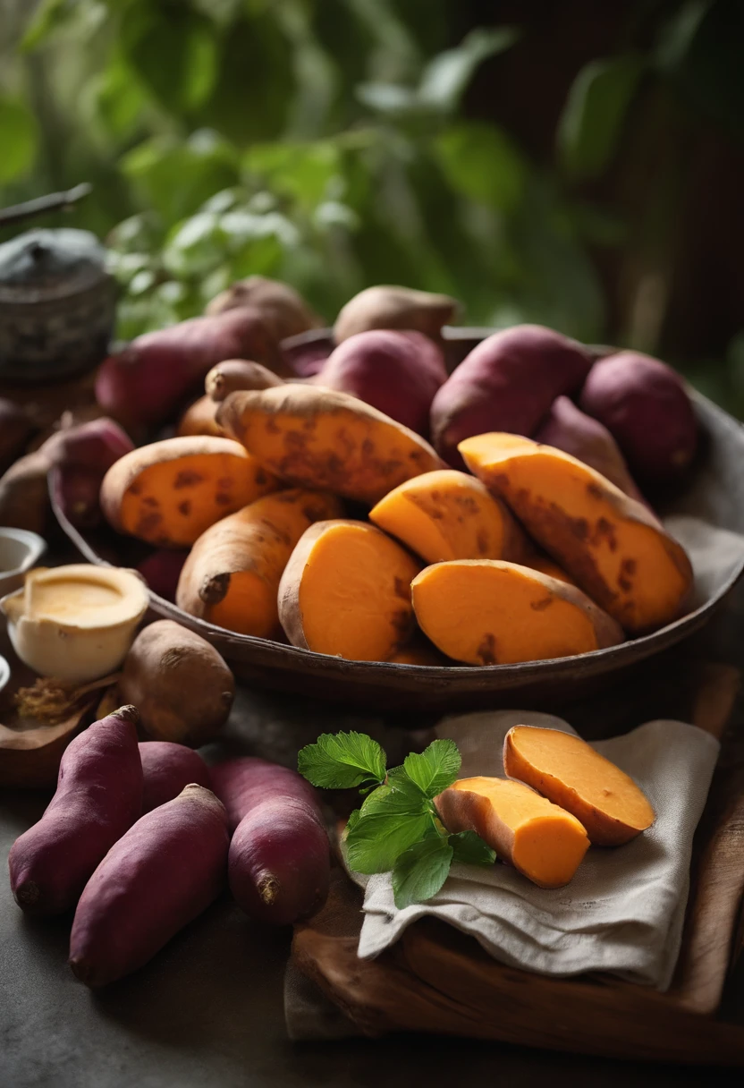 sweet potato、South Island、There are only sweet potato dishes