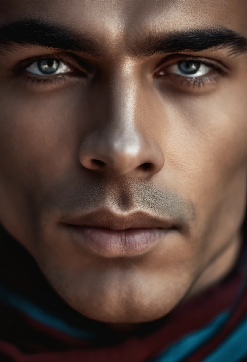 face men look camera