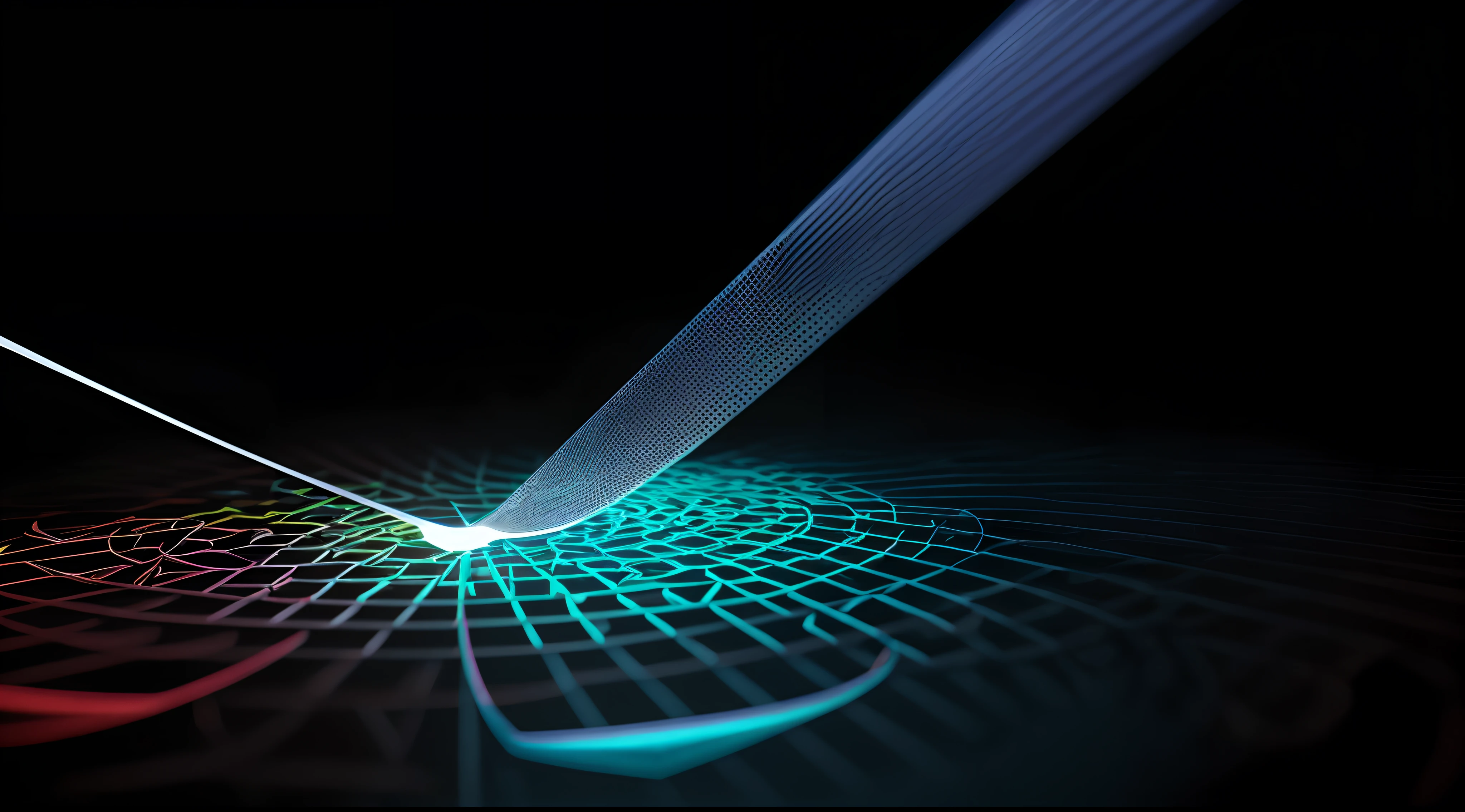 Engaging 3D visualization featuring stunning graphs、glinting