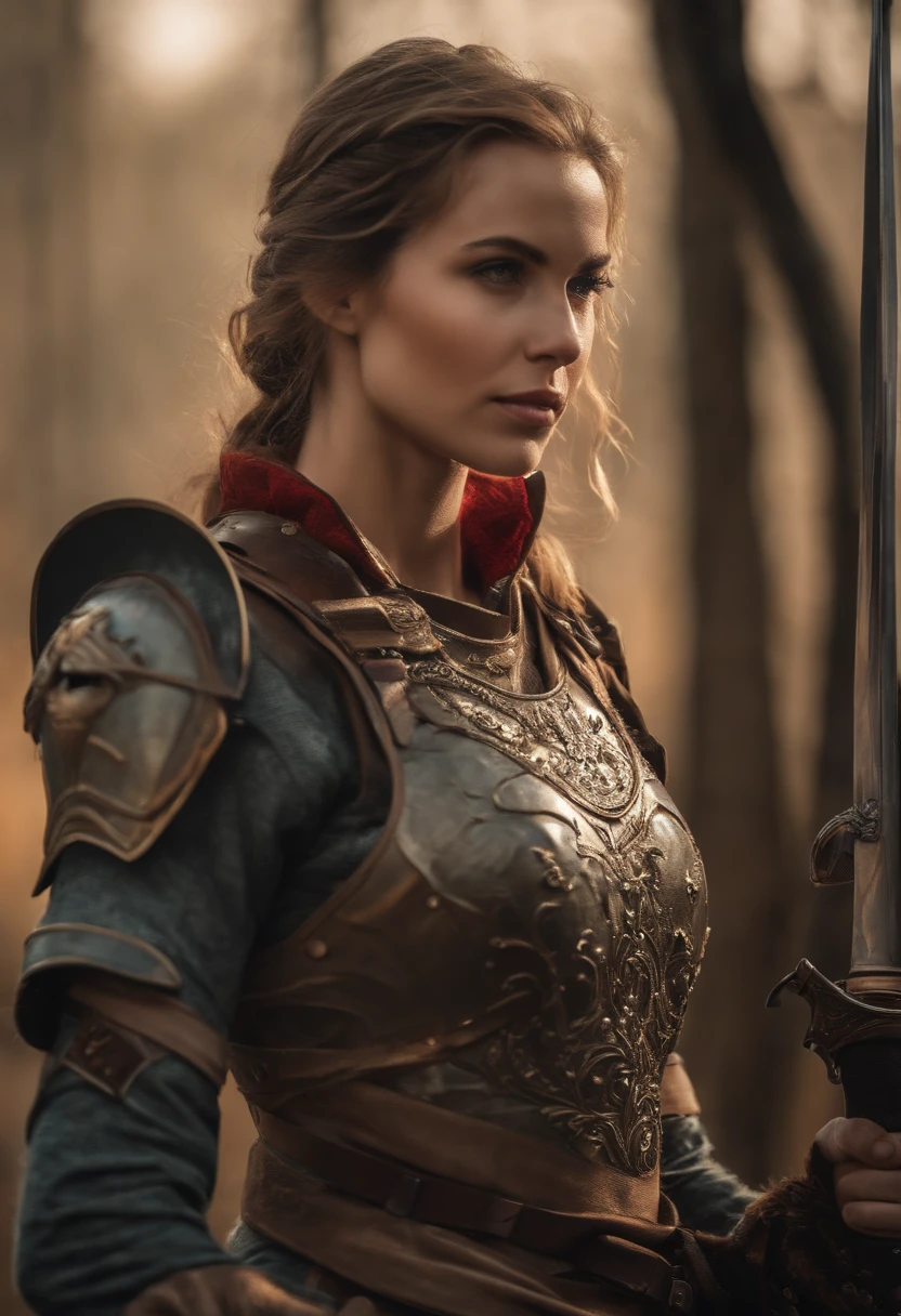 1girl, beautiful face, masterpiece, best quality, eaba, weapon, holding, outdoors, army, solo focus, soldier, beauty focus, polearm, banner, shoulder armor, war, holding weapon, facial hair, reins,
