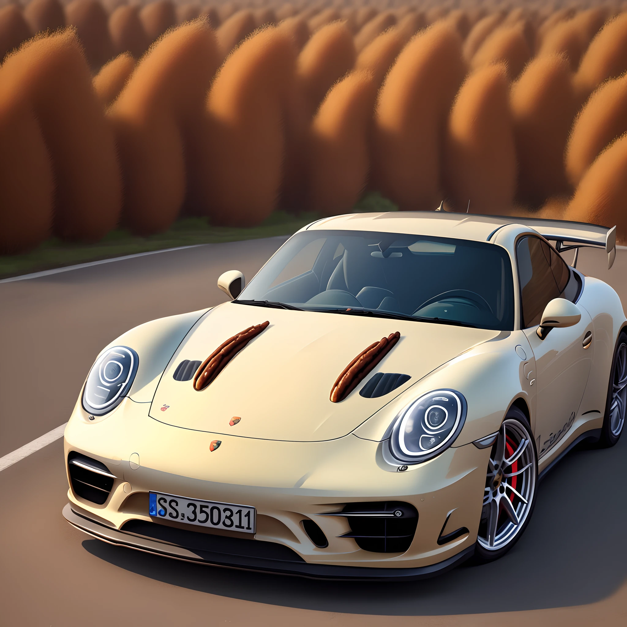 Porsche pecan