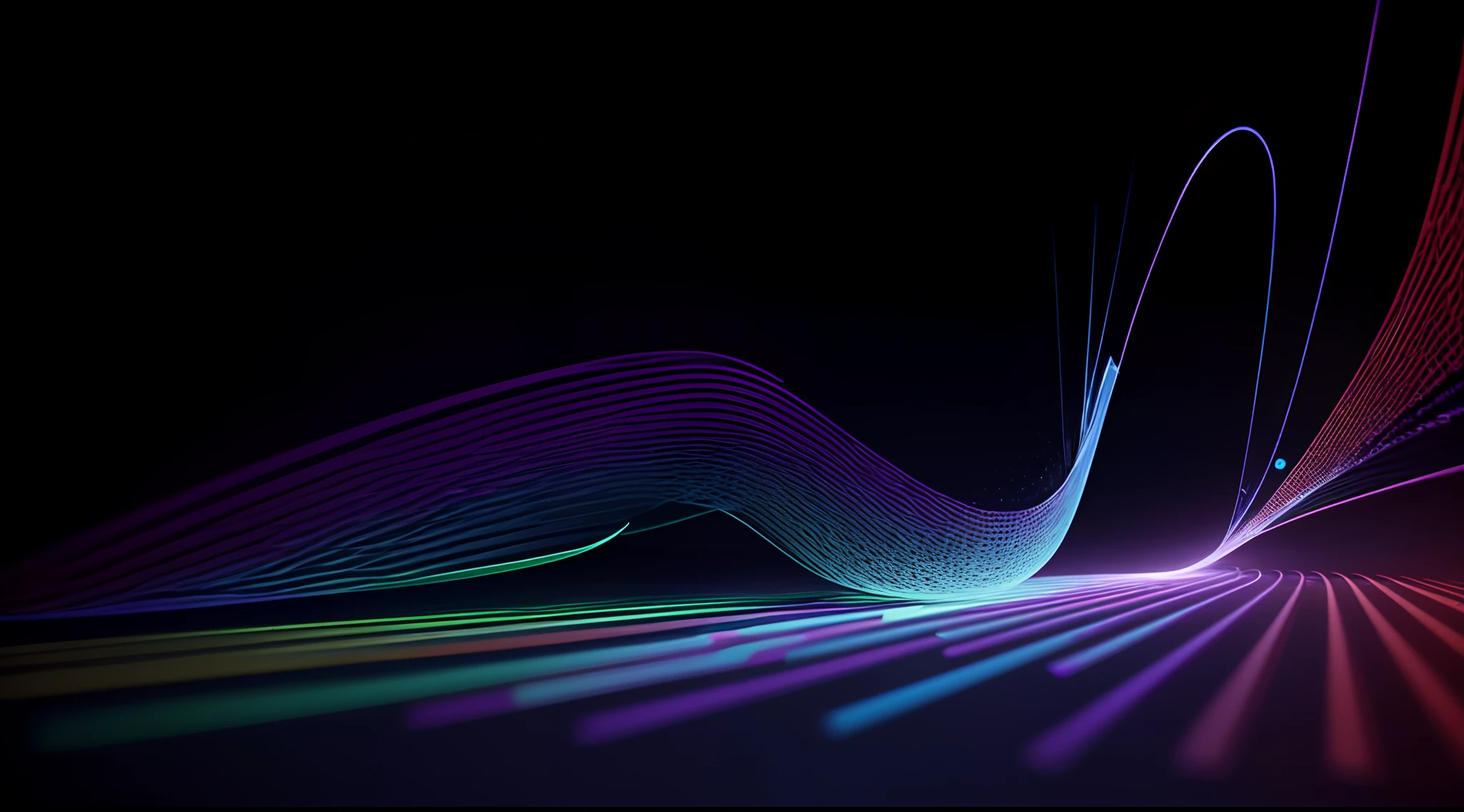 Engaging 3D visualization featuring stunning graphs、glinting