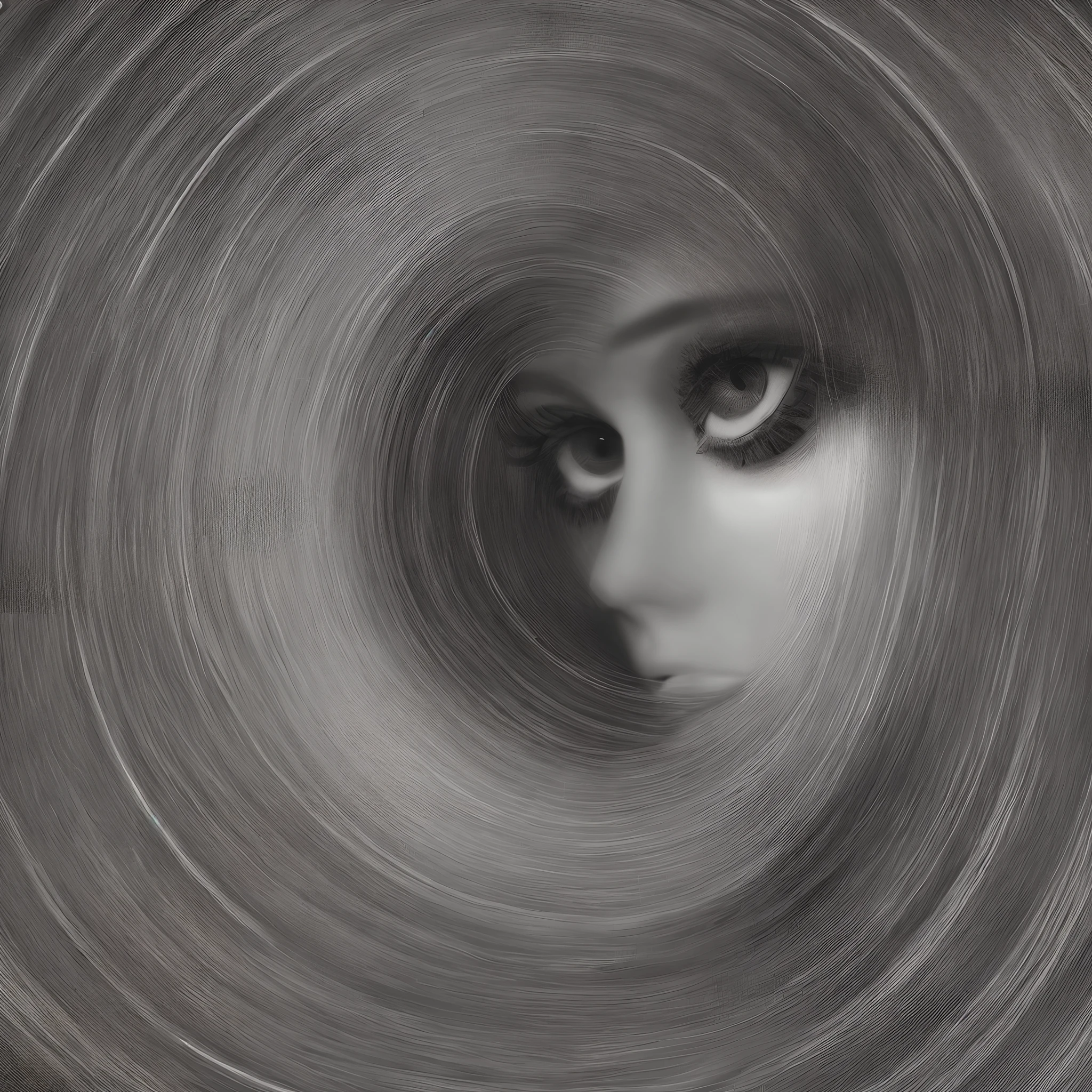 Hypnotized girl