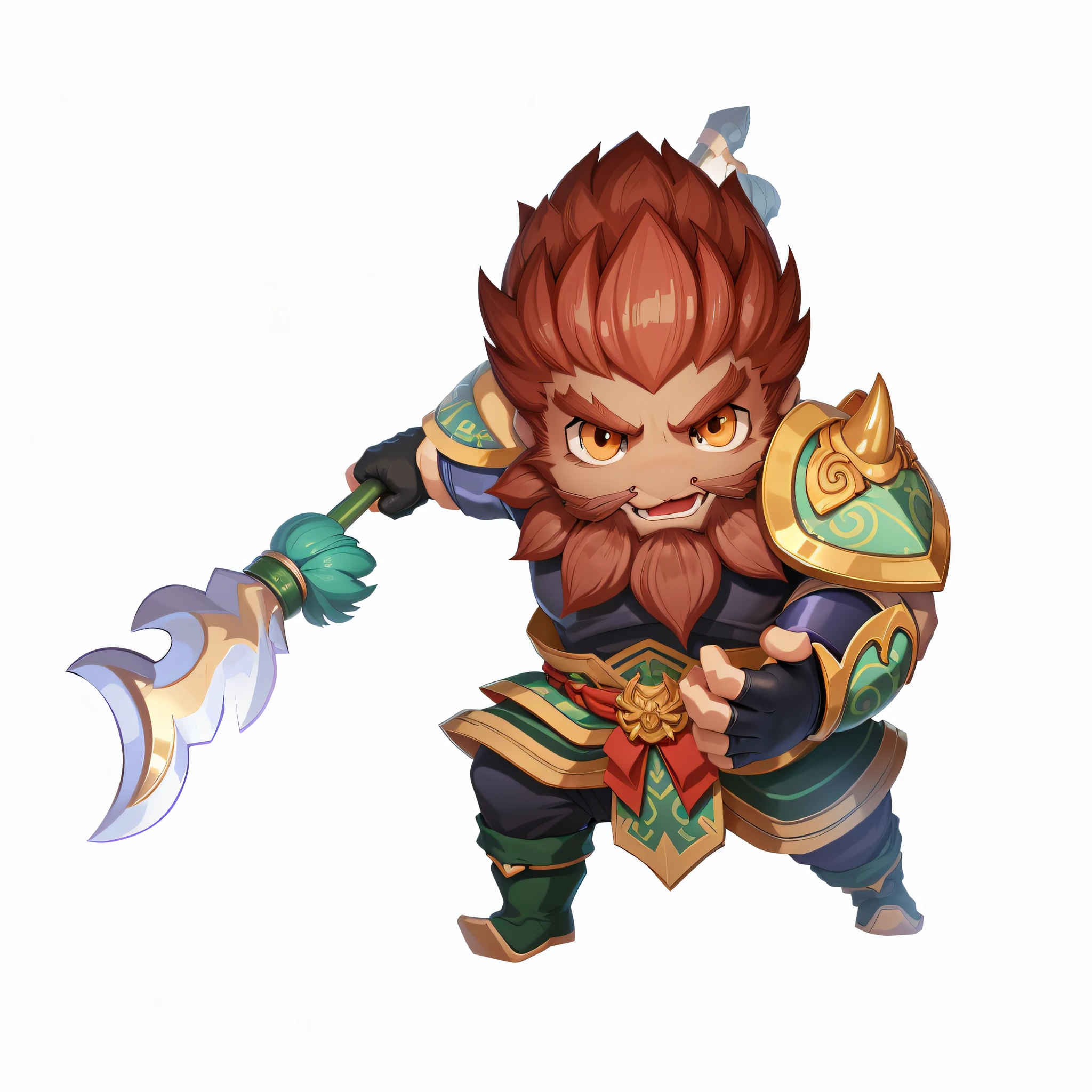 mtu，Zhuge Liang，Lupine towel，Simple art style