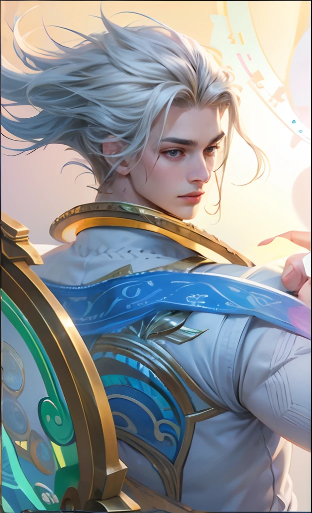 Best quality, masterpiece, detailed skin texture, detailed clothes texture, detailed face, super detail, 8k, intricate detail, 1 boy, The color doesn't change, Muscle guy, 1 guy