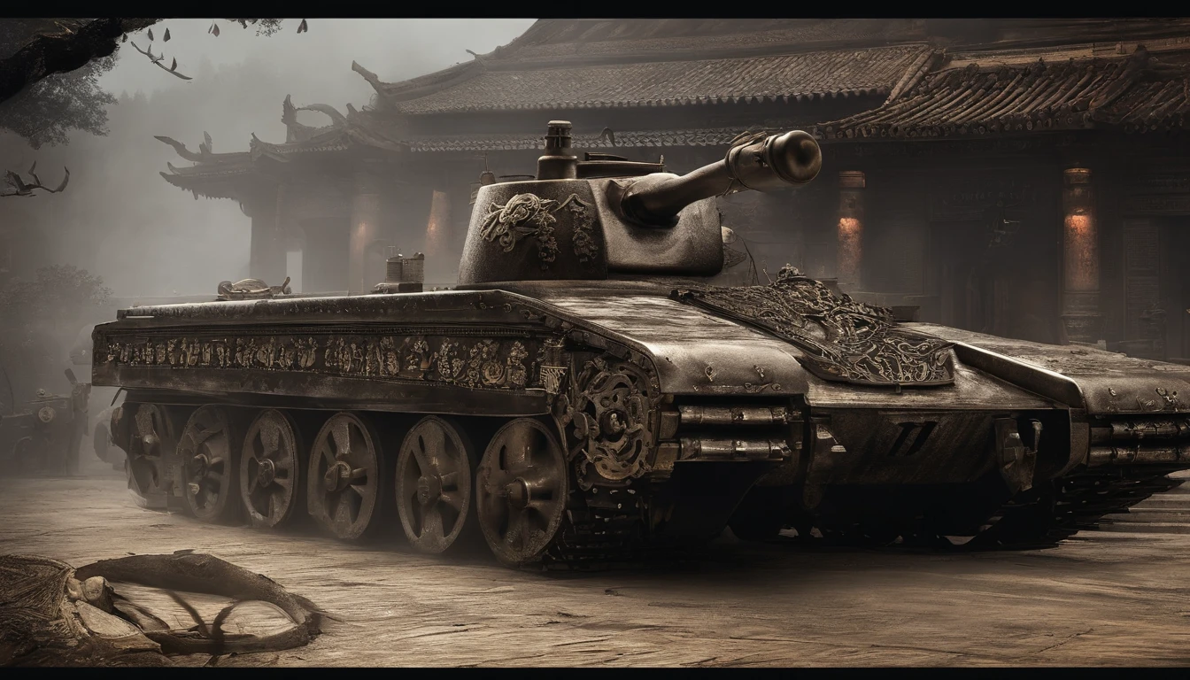 China-style，中景 the scene is， Taoist，Glow effects，Hyper-realistic，Ultra photo realsisim，Chinese black and white ink style，Silver，Decolorization，Smudge，ink，8K，super-fine，high qulity，The OC renderer is the best quality, Masterpiece, 超高分辨率, (Photorealistic:1.4), RAW photo, (Perfect body shape), (Slim:1.2),A terrifying sword intent suddenly erupted in the Taoist priest's body，Powerful sword intent soared into the sky，Smash hundreds of thousands of stars in an instant。war theme, Tank heavy metal art style, harley davidson, 《Dark Bloods》 dynamicposes, Plaid mini skirt, In the dark, Night, On the street, deepshadow, low tune, Cold light 12000K