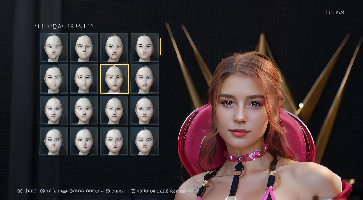 masterpiece, best quality, 1girl, solo, ((mature female)), round pupils, long hair, hair, princess, black dress, fantasy, happy, looking at viewer,