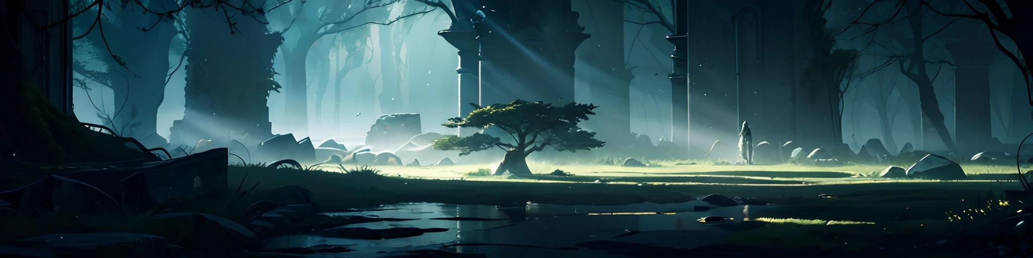 (best quality,4k,8k,highres,masterpiece:1.2),ultra-detailed,(realistic,photorealistic,photo-realistic:1.37),young sorcerer floating with a ball of light in hand,shining light,ruins,ancient atmosphere,dramatic shadows,dusty environment,mysterious aura,wispy tendrils of light,glowing runes,ethereal,arcane magic,floating debris,broken pillars,crumbling walls,moss-covered stones,ancient carvings,marbled textures,dark and ominous sky,moonlight illuminating the scene,subtle glow on the sorcerer's face,draped in a tattered cloak,ornate staff with intricate engravings,sparkling particles in the air,magic energy pulsating,otherworldly and surreal,enchanted ambiance,spellbinding scene,dynamic and captivating,rich and vibrant colors,contrast between light and darkness,play of light and shadows,whispering winds,whimsical and fantastical,ancient secrets unveiled,luminous and captivating.