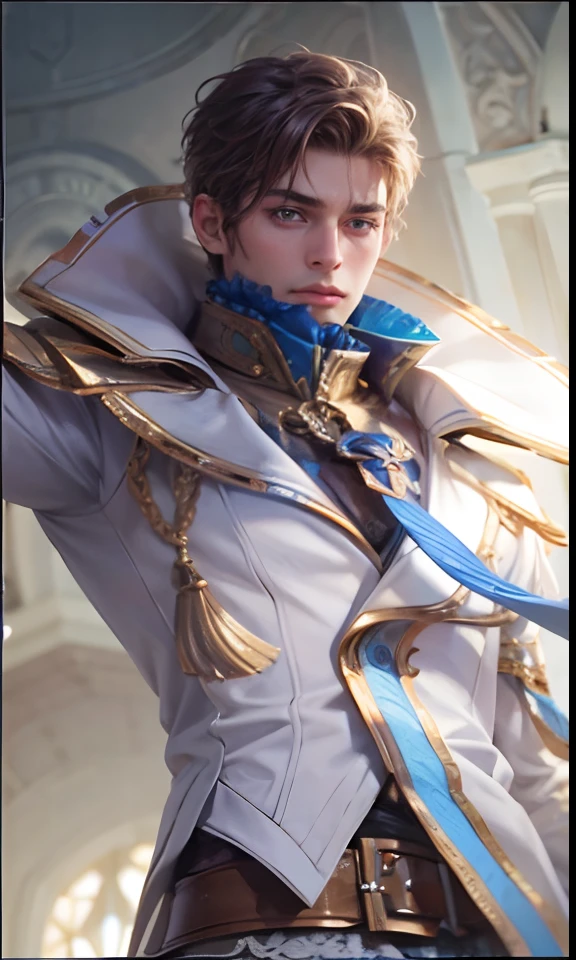 Best quality, masterpiece, detailed skin texture, detailed clothes texture, detailed face, super detail, 8k, intricate detail, 1 boy, The color doesn't change, Muscle guy, 1 guy