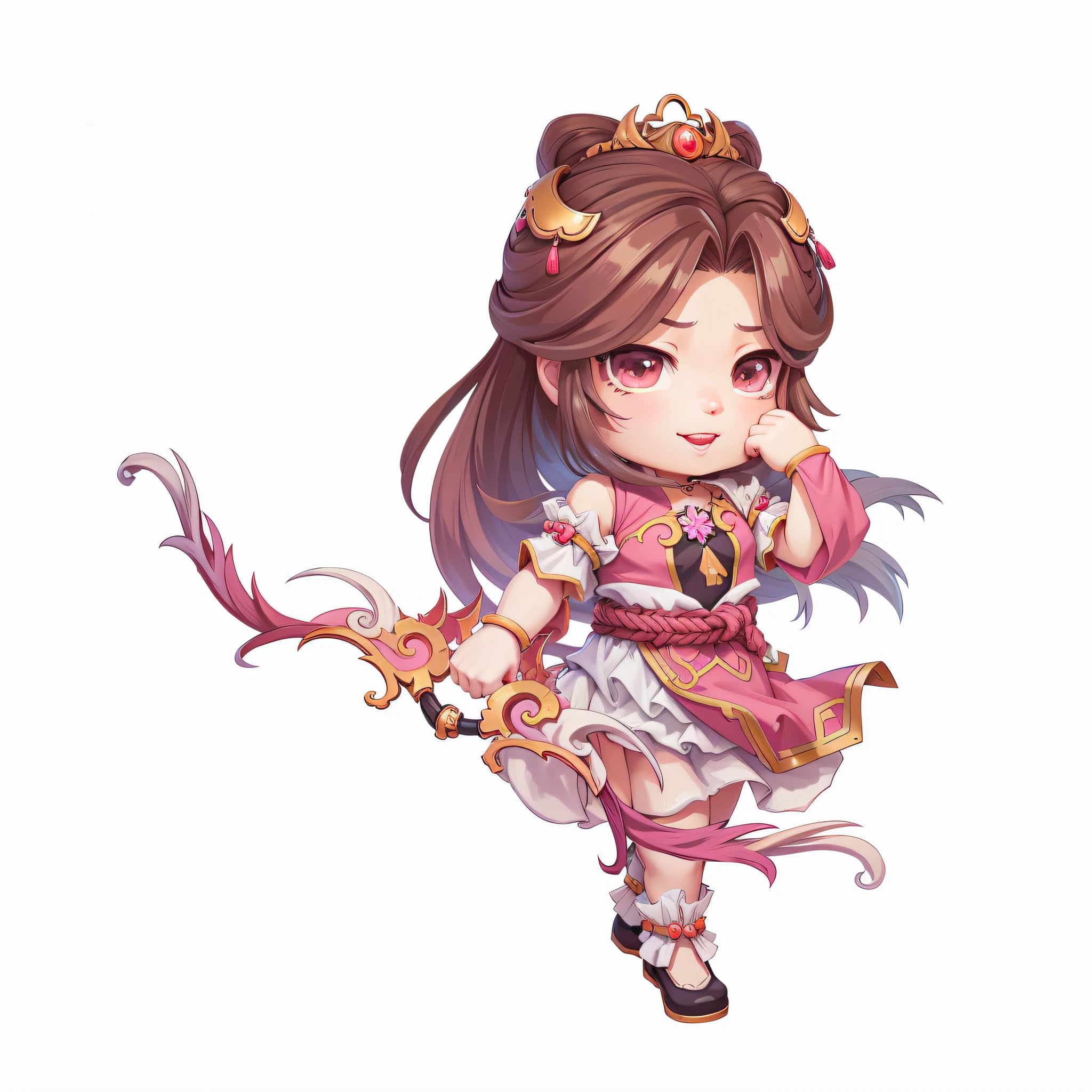 mtu,Zhuge Liang,Lupine towel,Simple art style