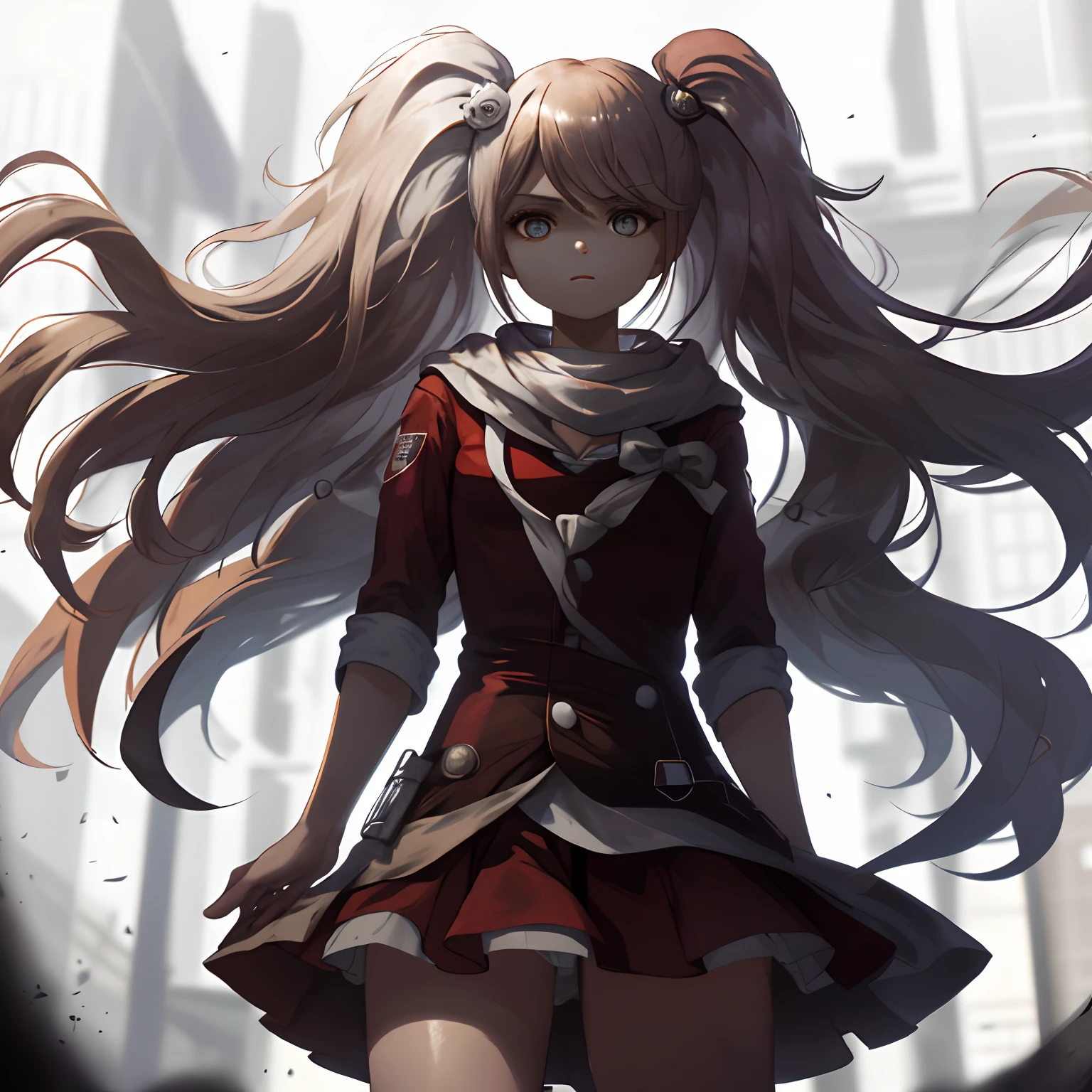 highest qualityr,obra maestra,8k,NFFSW\,La mejor calidad,1chica en,Mikasa_Ackerman,Bragas transparentes,bragas mojadas,Bragas blancas,red neckerchief,Skyporn,Melancholy,Postura extendida de las piernas,Action art,Apunta al enemigo,cara avergonzada,face shy,con mejillas ruborizadas,Pandilla Siniestra,butyric,minimalismo,Arte de impacto,restos,