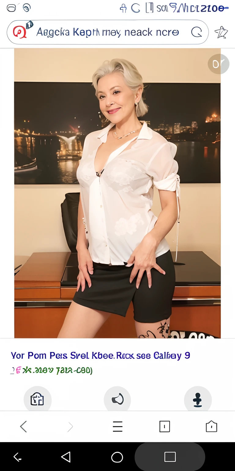 (masterpiece, Highest quality, Realistic, photo-Realistic:1.2), 8k, 超High resolution, High resolution, Ultra high definition, Very detailed, (Portraiture, Front view, View from below), alone, One girl, Japanese actress, Fine skin, Pale skin, (At work, Stand with hands on hips:1.4), (Fabric texture, Polo shirt, navy blue business suit, slacks:1.2), , (erase, Exposed small flaccid penis, The penis fell out, Pants zipper fully open:1.5),