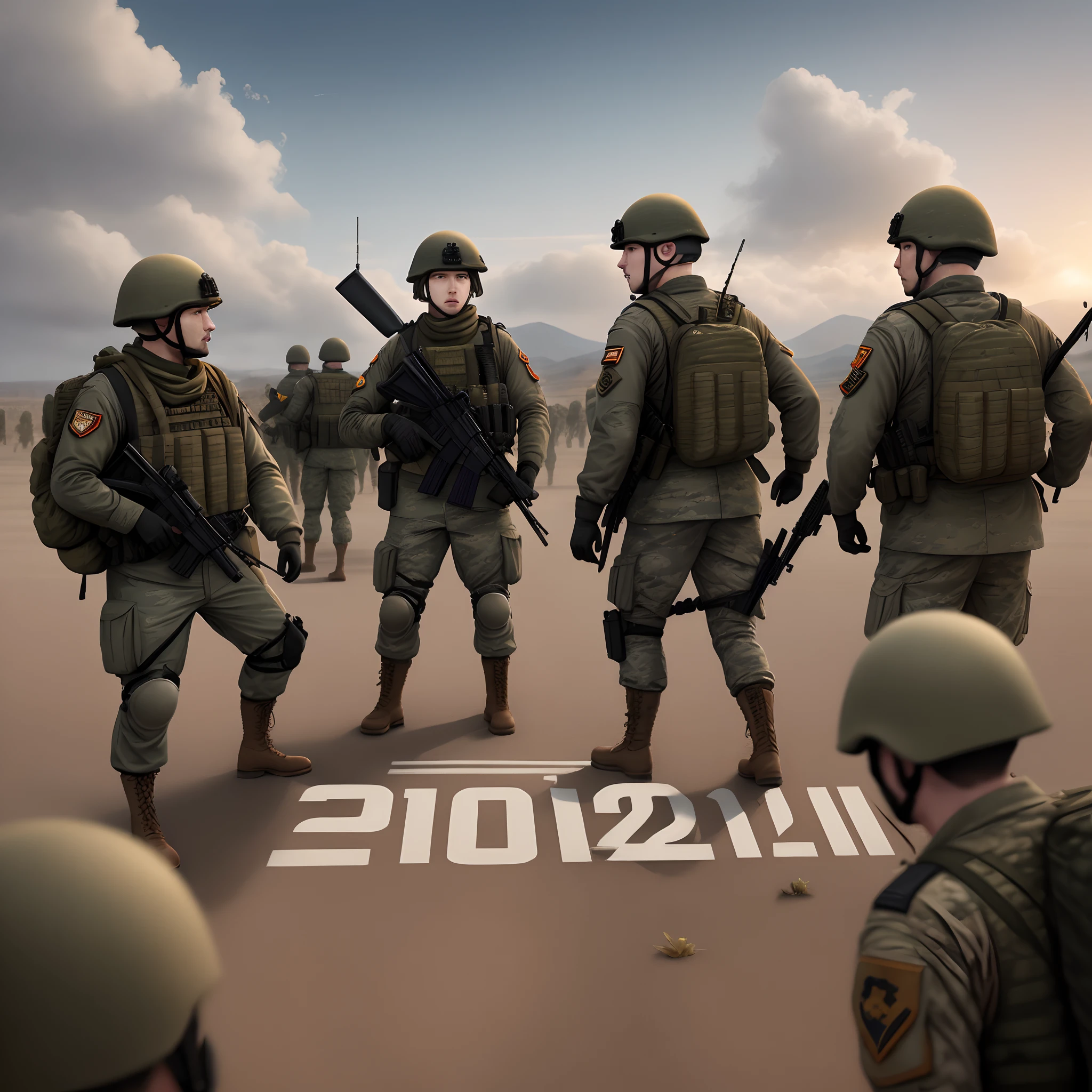 Novo Bate-papo
2023-11-06 07:03:51
I need a prompt that will be to spawn several soldiers with Jewish traits on a battlefield against terrorists. A imagem tem que ser ultrarealista e retangular deitada.
2023-11-06 07:03:51
Fighting for justice, A united force gathers on a battlefield. On a rectangular background lying down, The ultra-realistic view shows brave soldiers with Jewish features, determinados a combater o terrorismo e proteger a paz. its distinctive characteristics, como olhos penetrantes e cabelos encaracolados, reflect the strength of a community united by common purpose. Dressed in impeccable military uniforms and equipped with advanced weapons, These Jewish soldiers demonstrate exceptional skills and an unwavering commitment to the defense of humanity. The scene depicts the resilience and endurance of a people who rise up against evil, Radiating hope and determination amidst the chaos of battle.